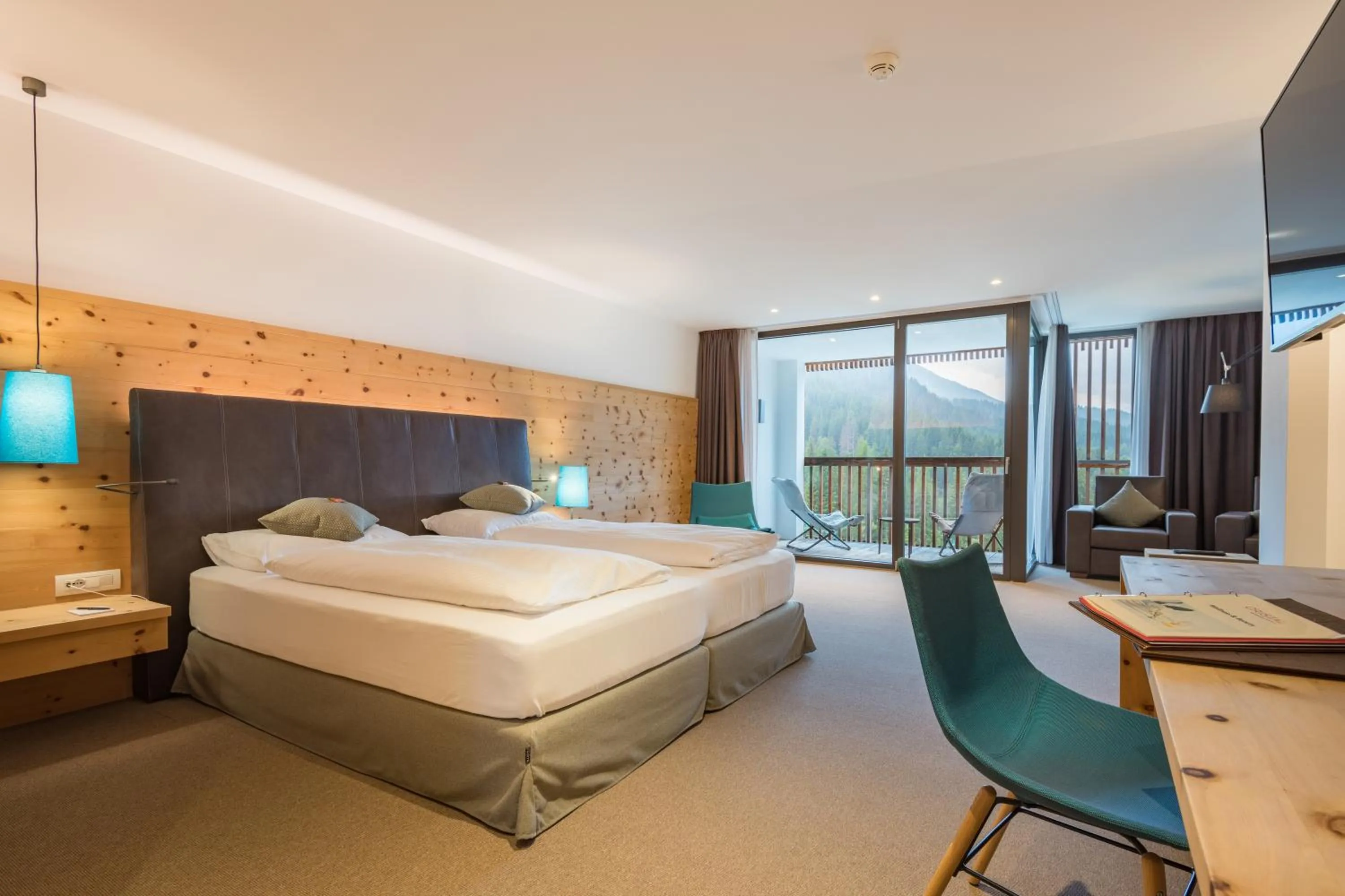 Bed in Hotel Cristal