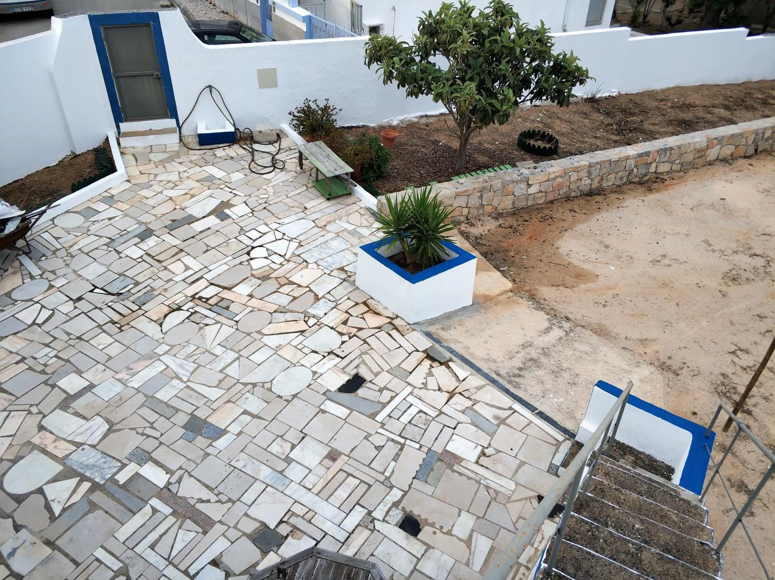 Balcony/Terrace in Sleep & Go Faro Airport Guest House