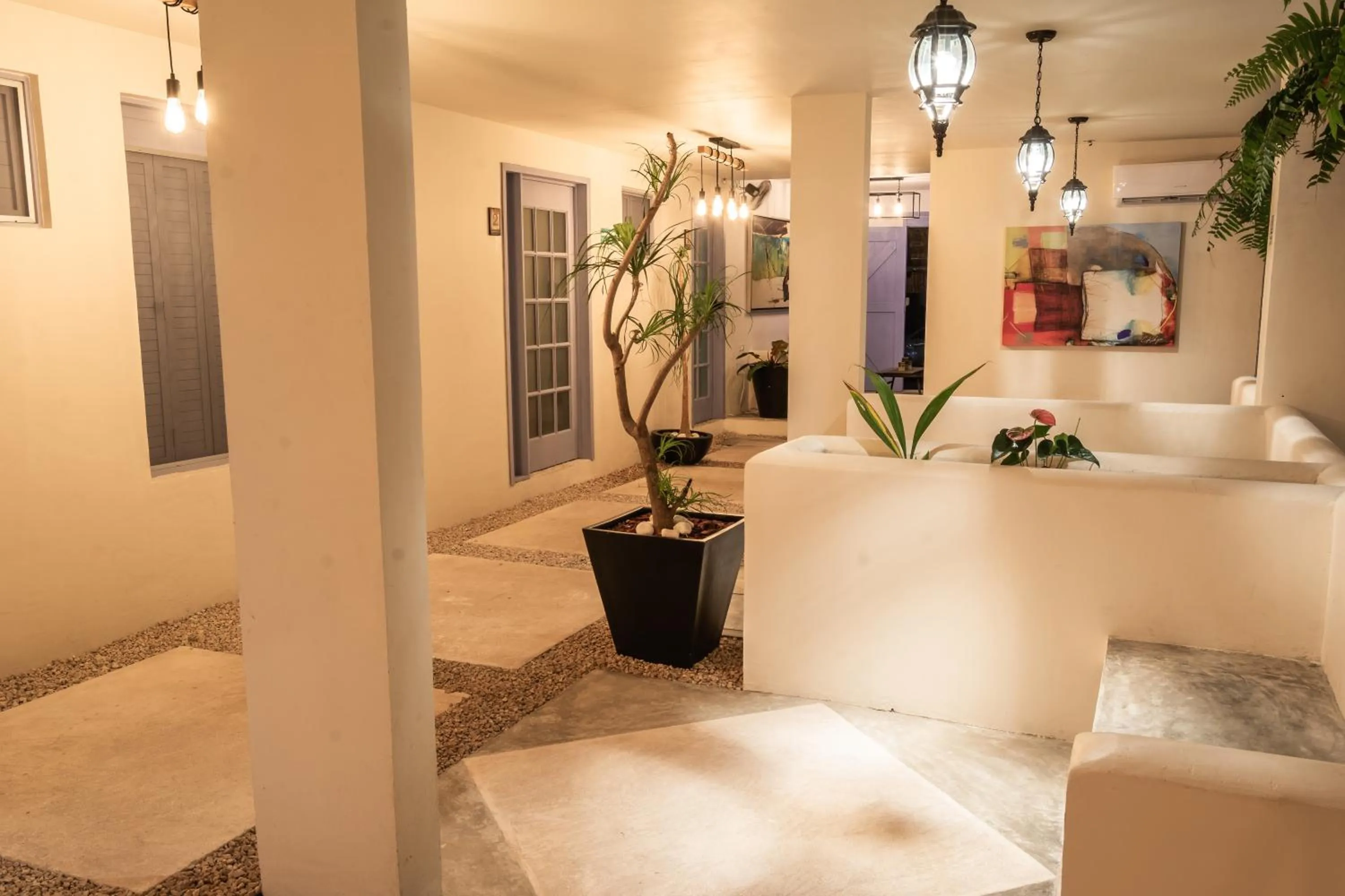 Area and facilities in Hotel Villa Balu