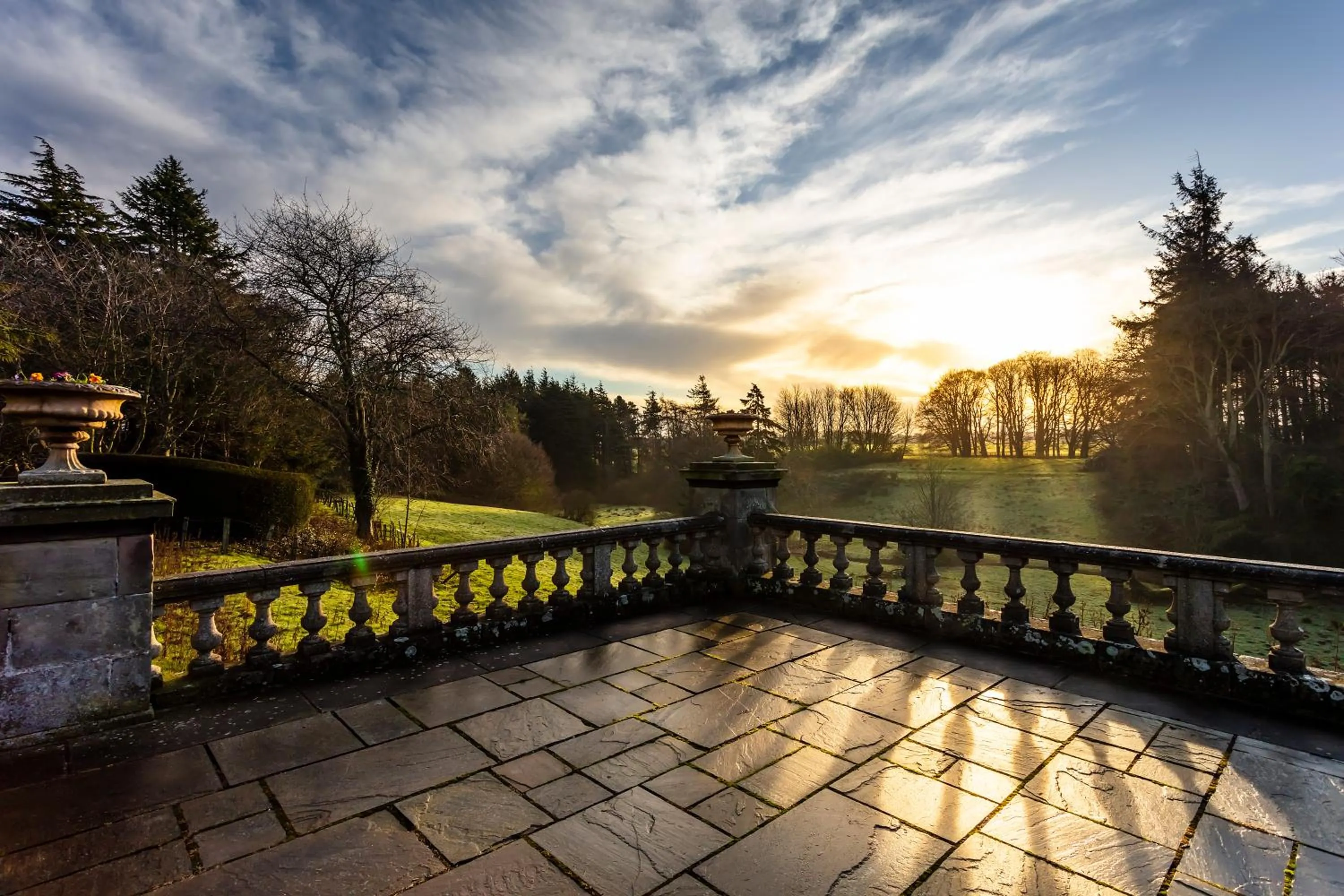 Balcony/Terrace in Doxford Hall Hotel And Spa
