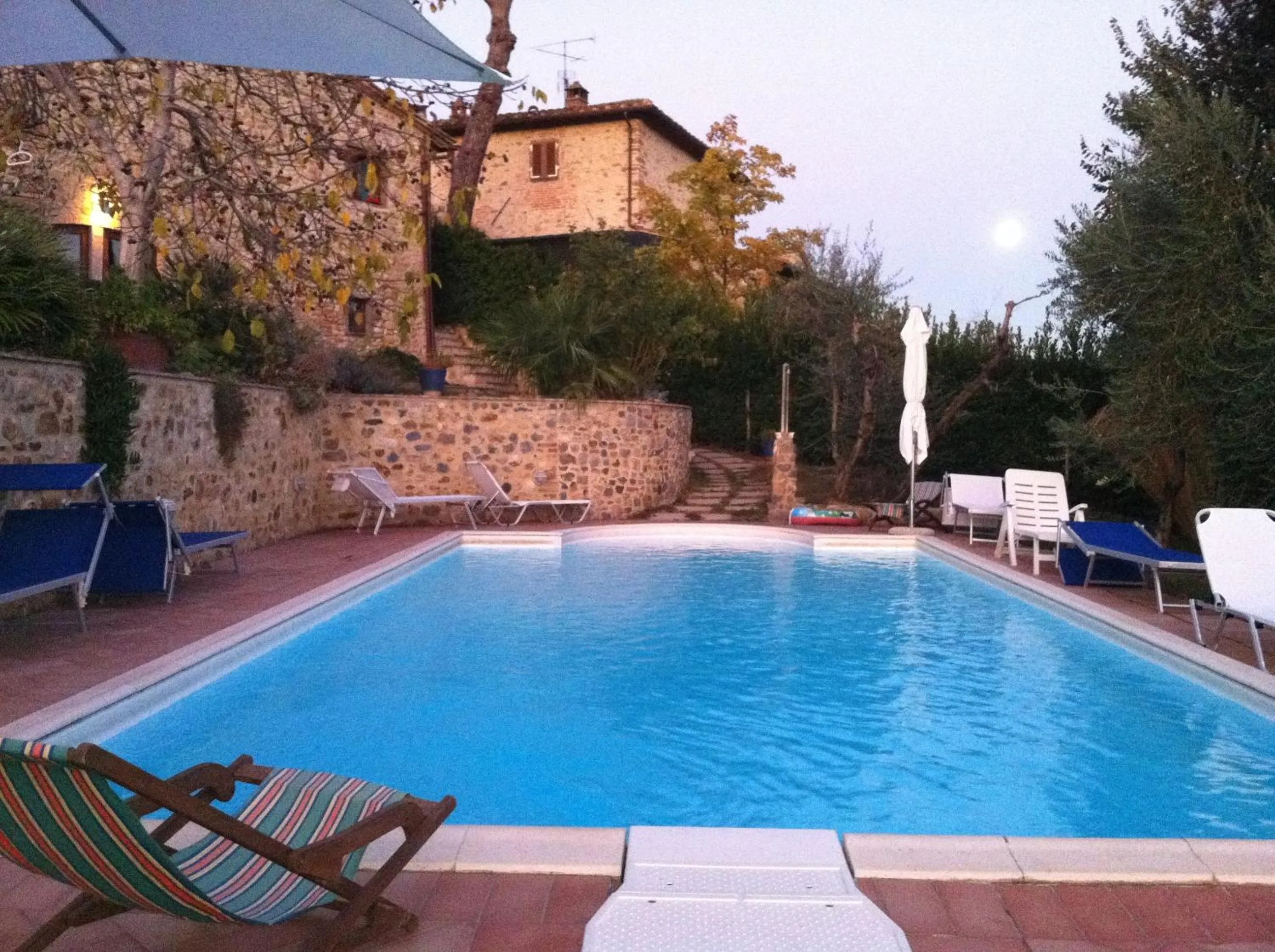Swimming pool in B&B La Fonte del Machiavelli