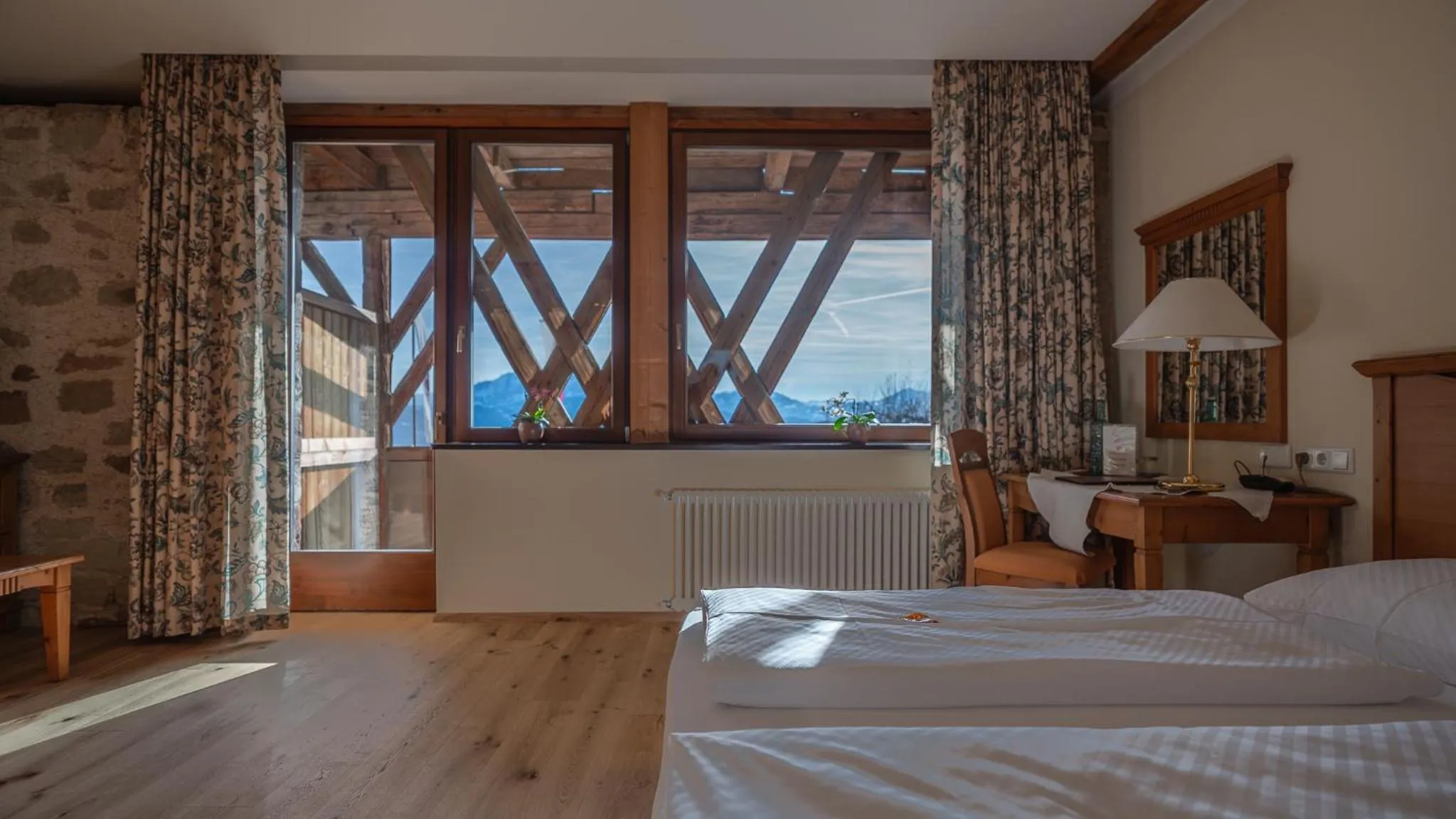 Bed in Hotel Ansitz Kematen ***S