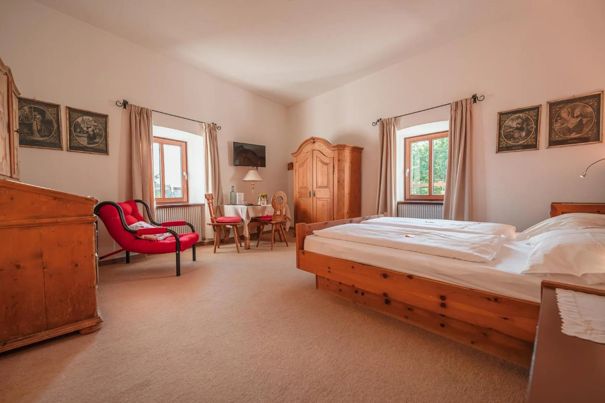 Bed in Hotel Ansitz Kematen ***S