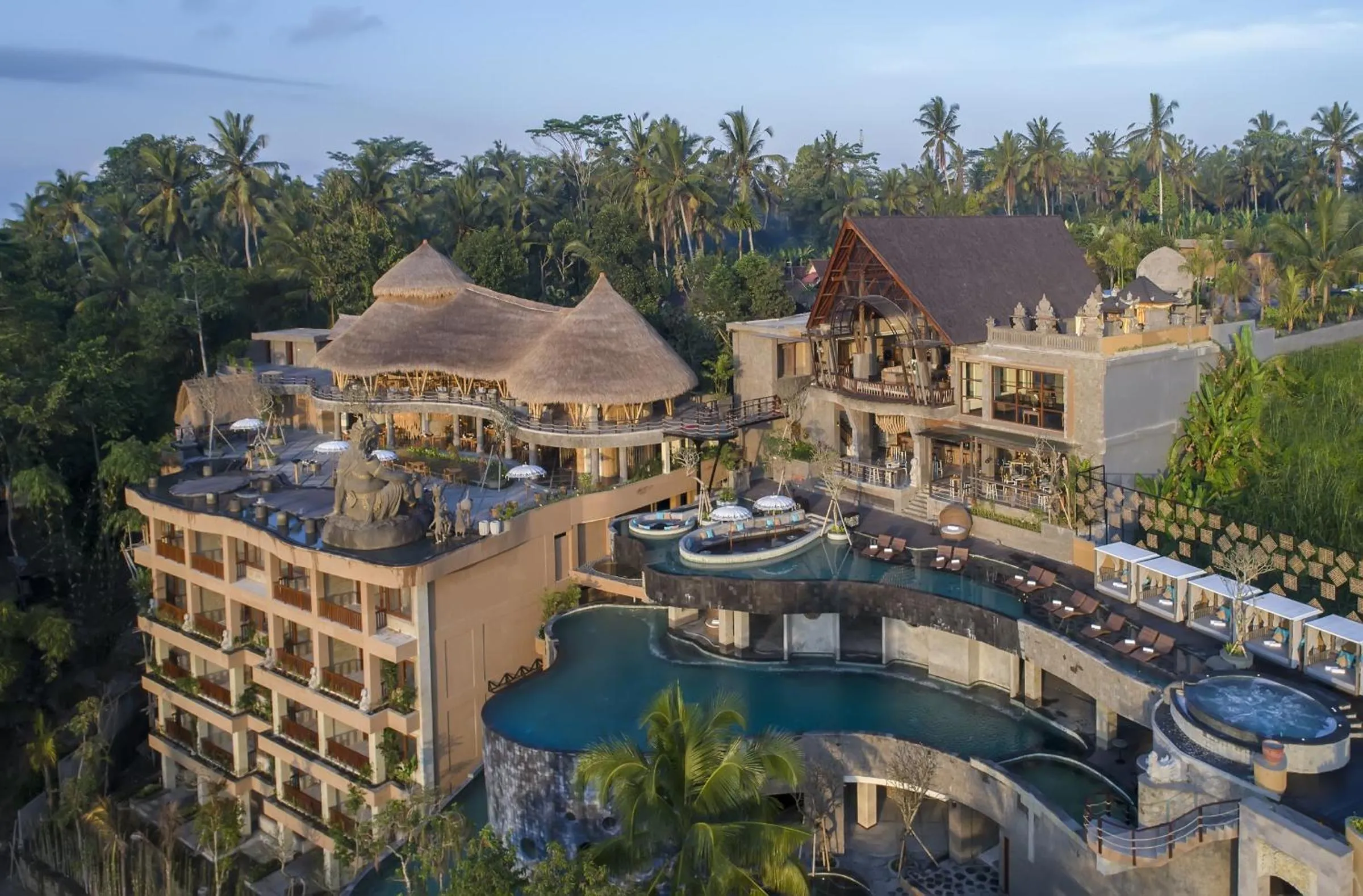 Natural landscape in The Kayon Jungle Resort