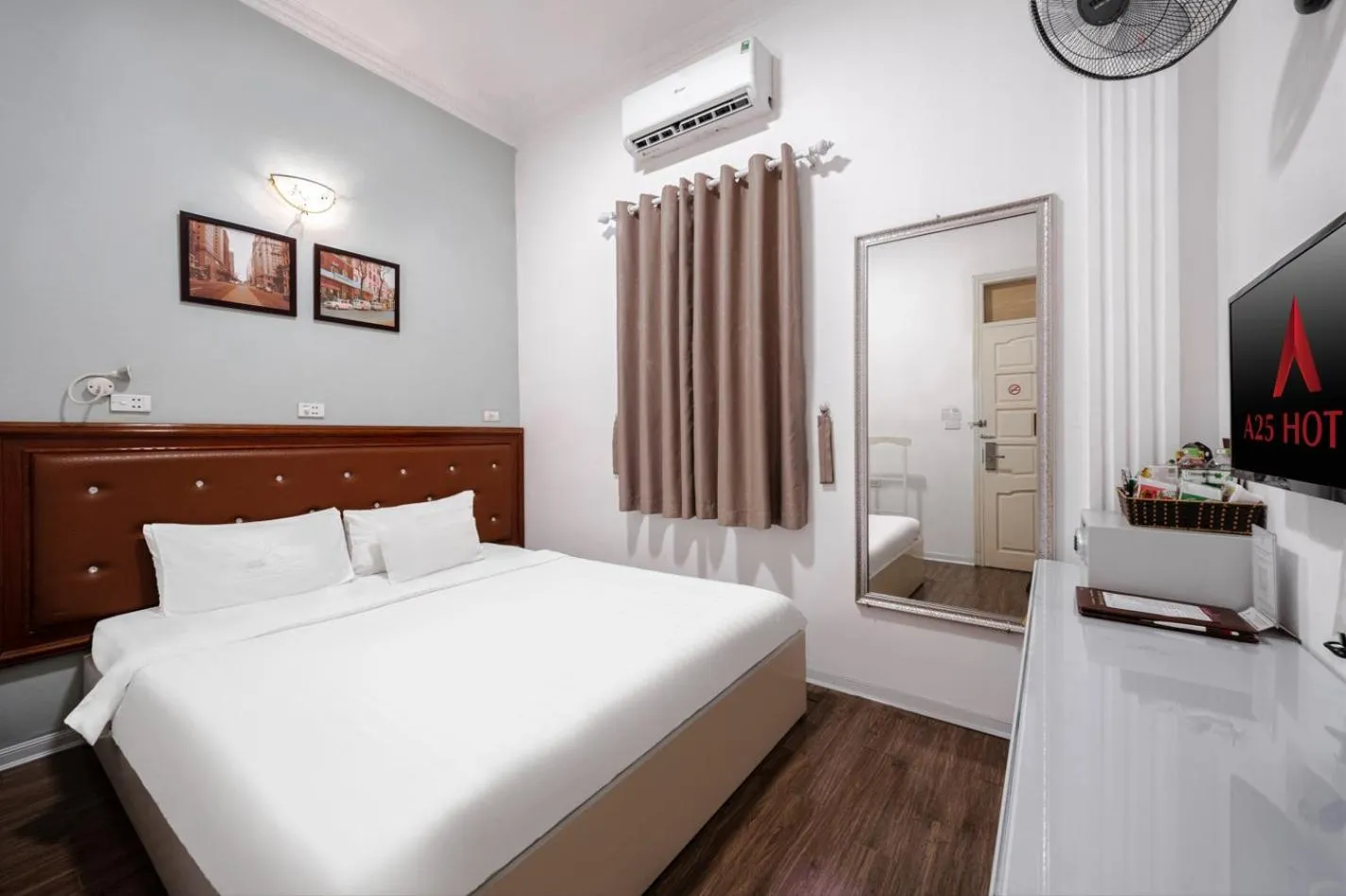 Bed in A25 Hotel - 185-187 Lò Đúc