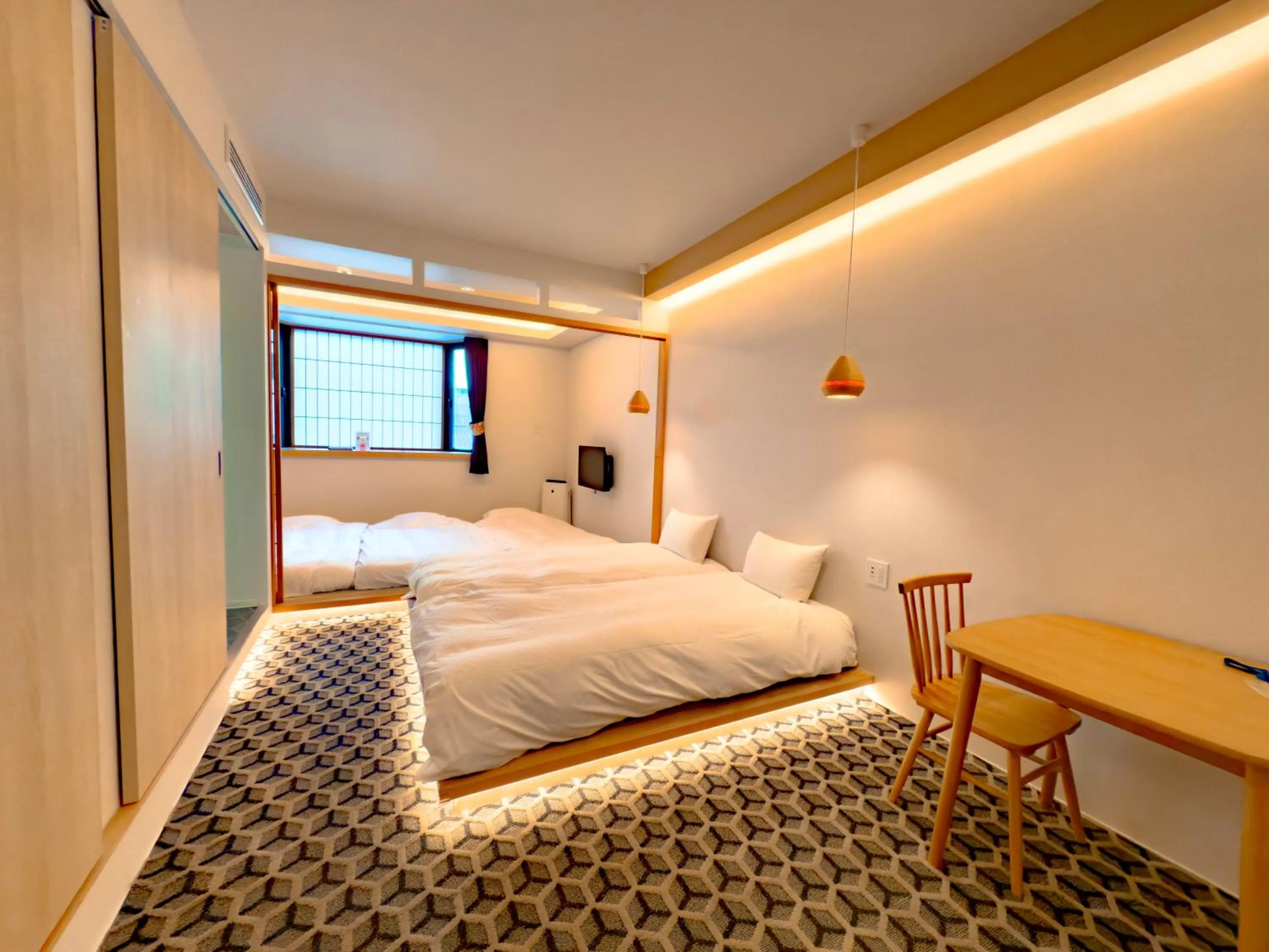 Bed in Hotel Imagine Kyoto