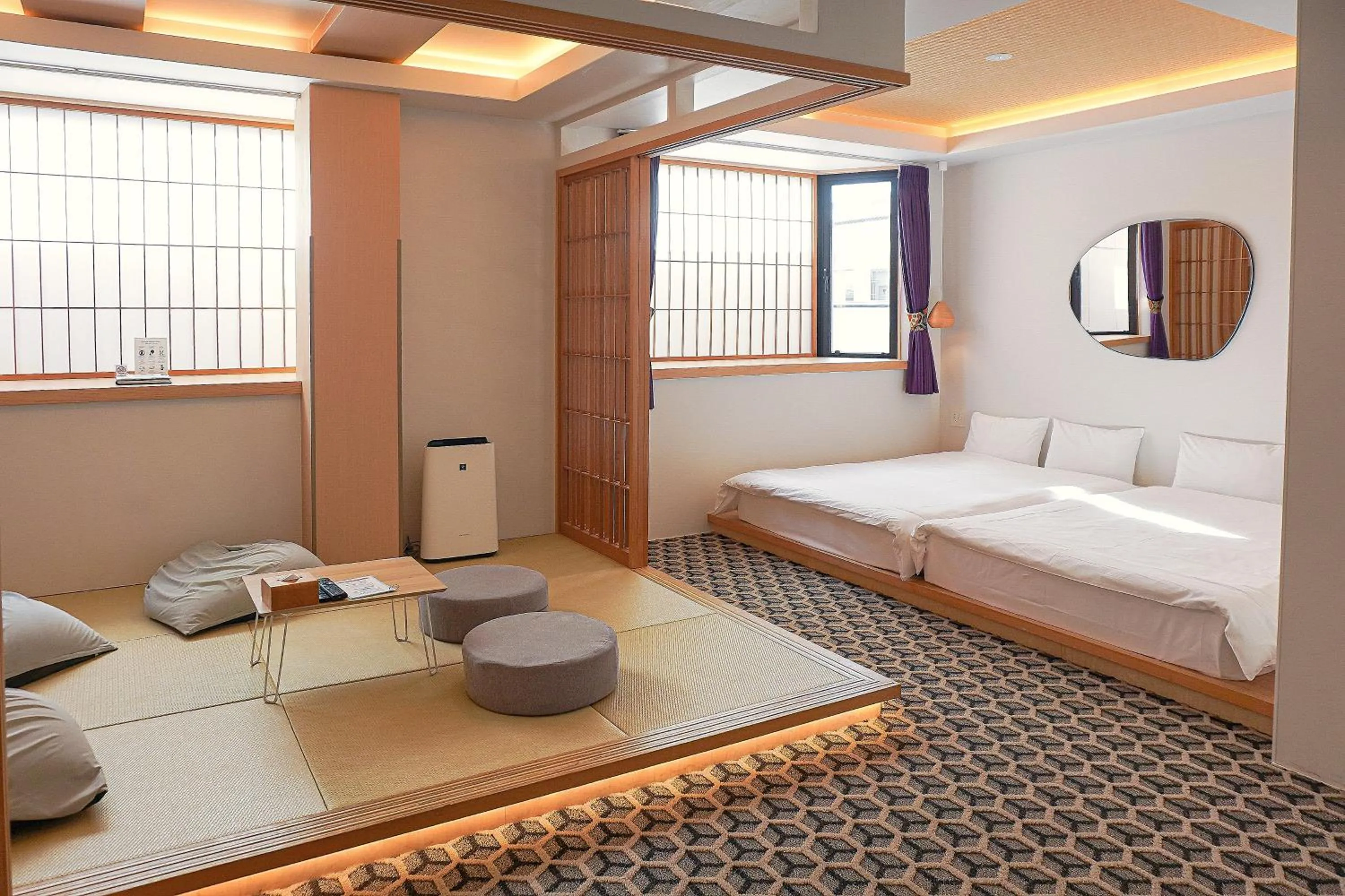 Bed in Hotel Imagine Kyoto