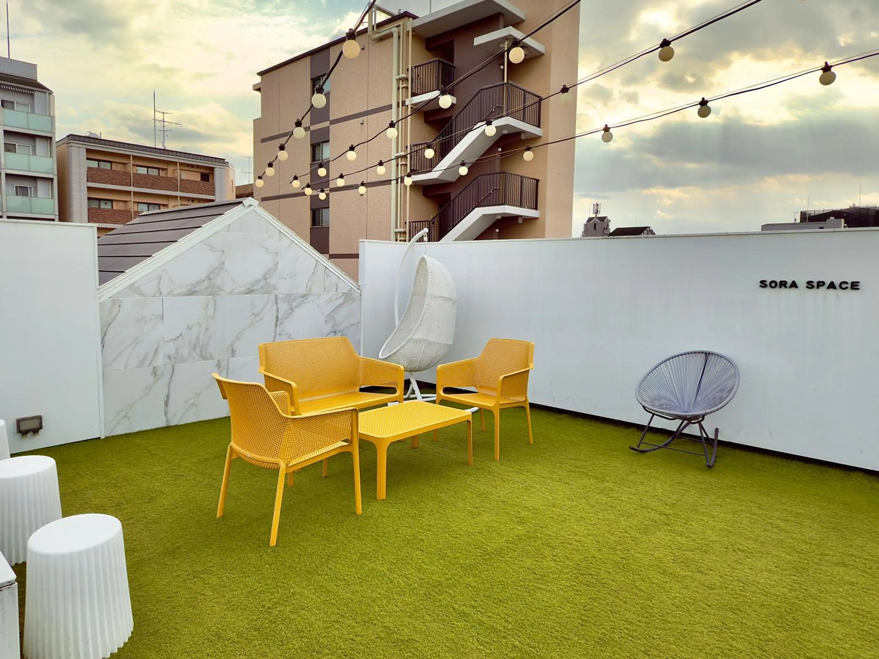 Patio in Hotel Imagine Kyoto