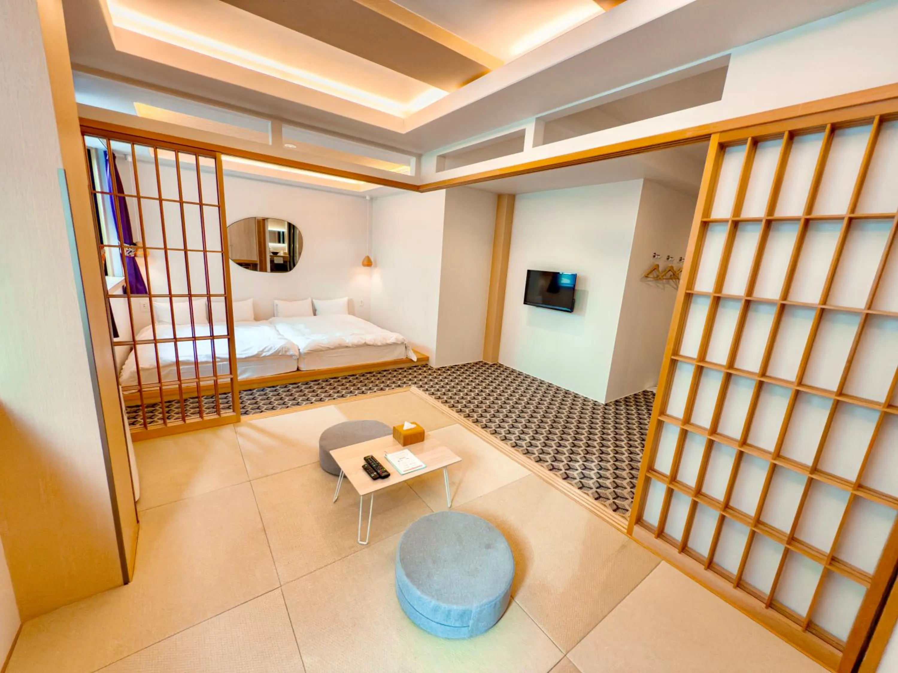 Bed in Hotel Imagine Kyoto