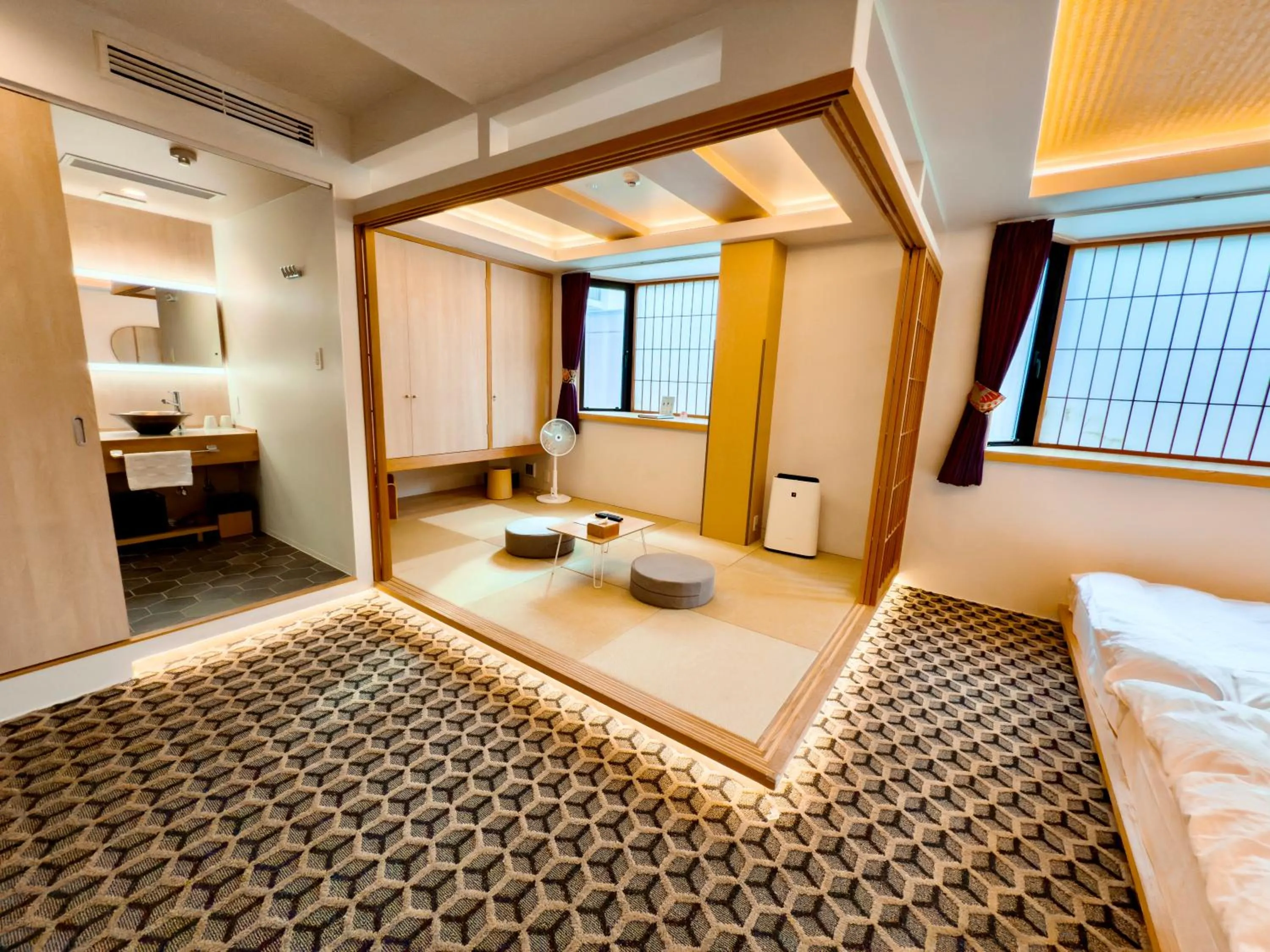 Bed in Hotel Imagine Kyoto