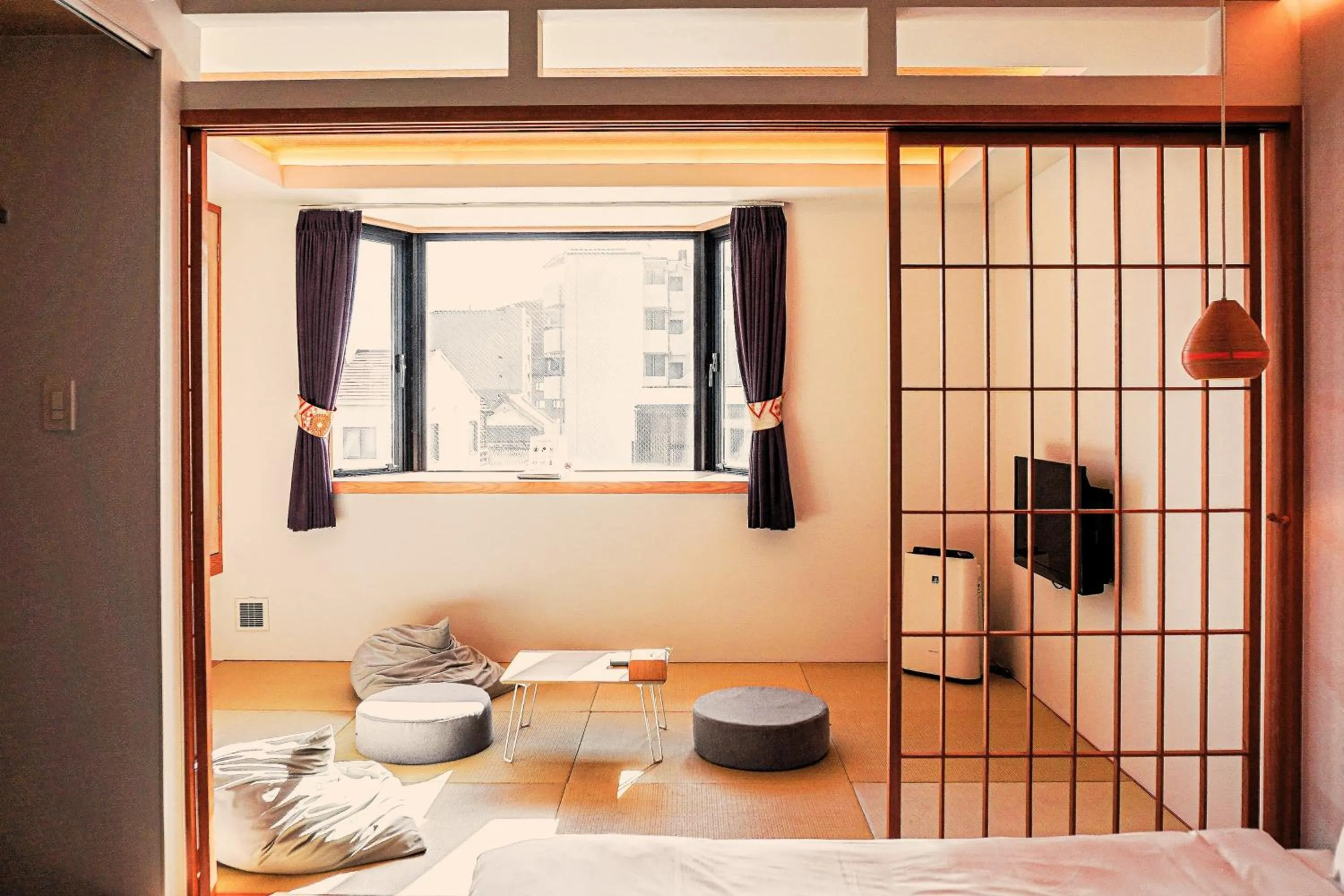 Living room, Bed in Hotel Imagine Kyoto