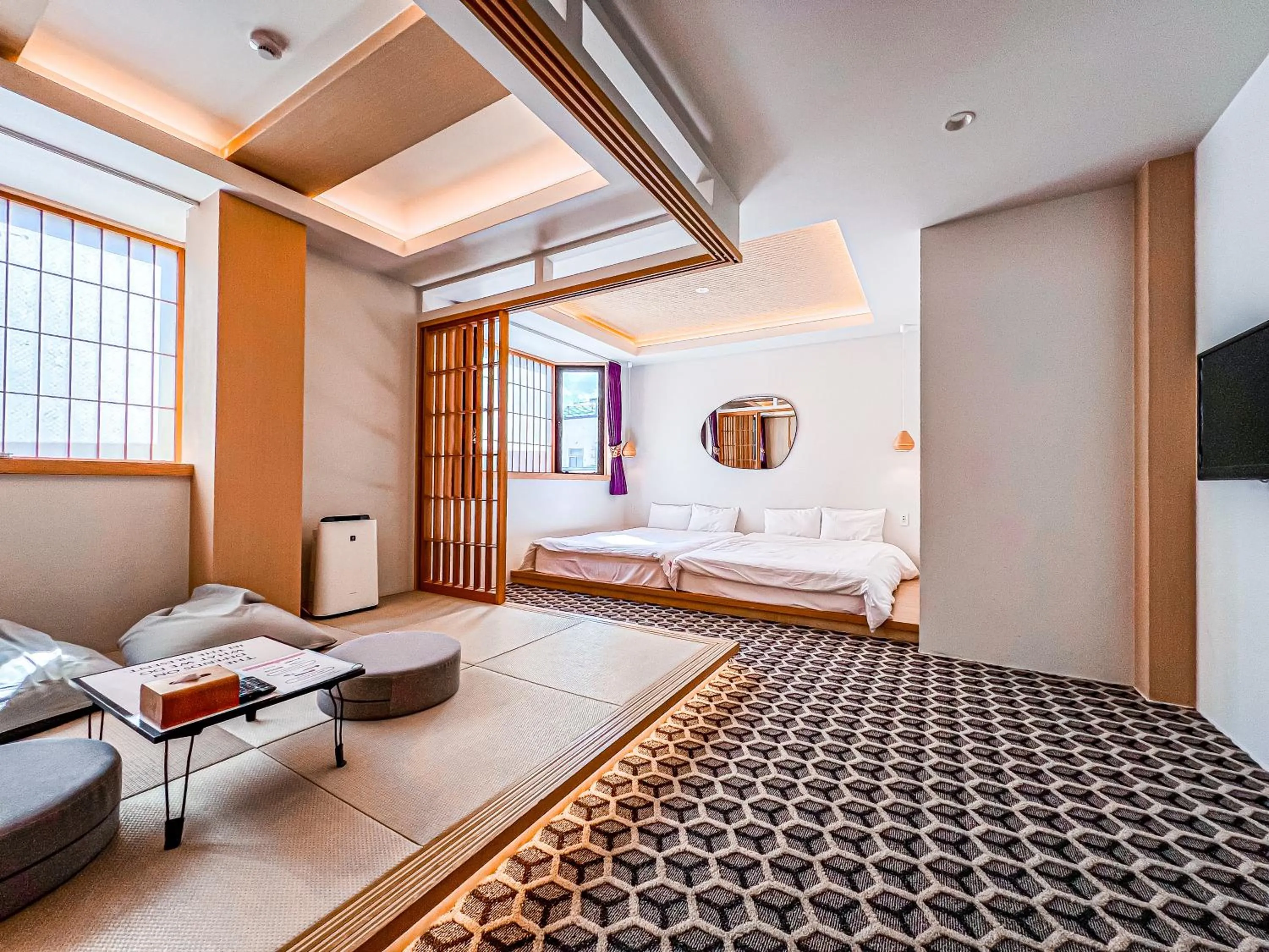 Bed in Hotel Imagine Kyoto