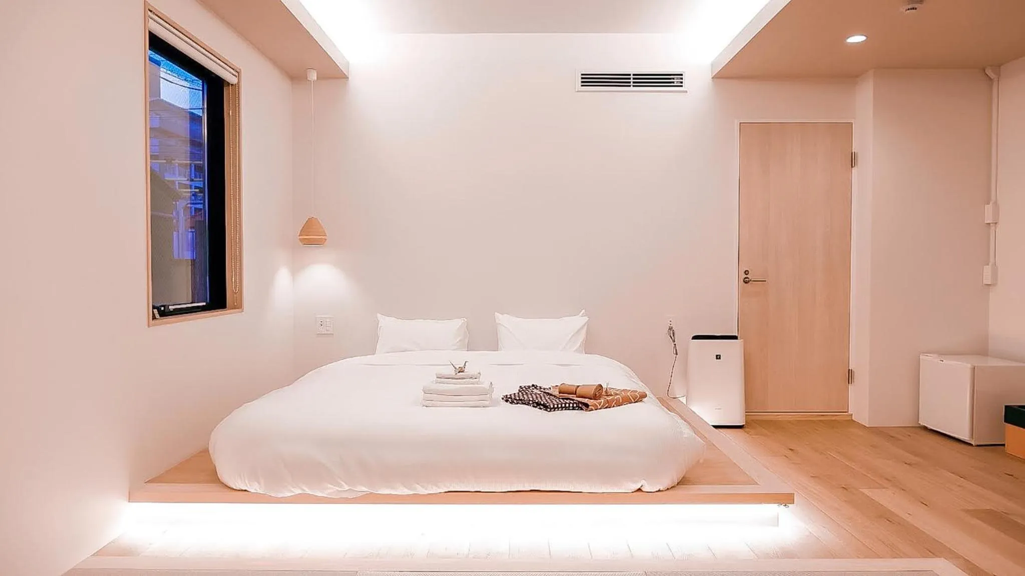 Bed in Hotel Imagine Kyoto