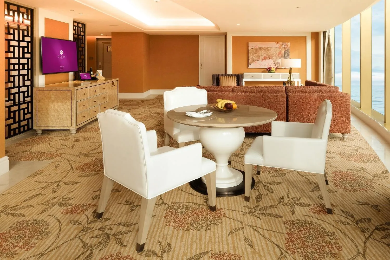 Living room in Okada Manila