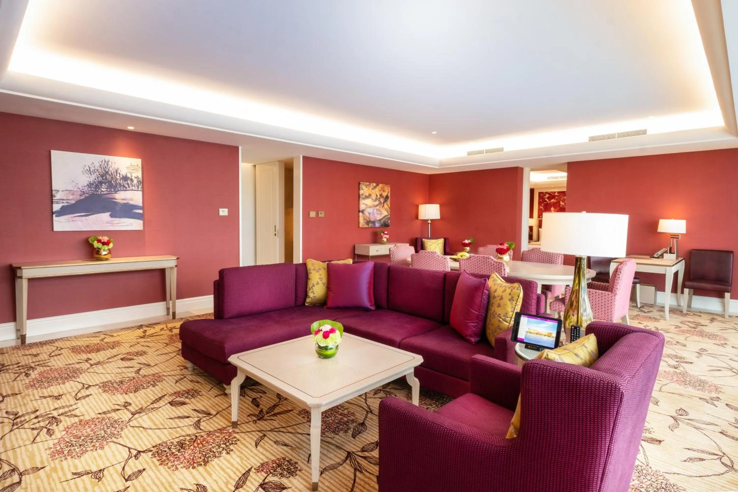 Living room in Okada Manila