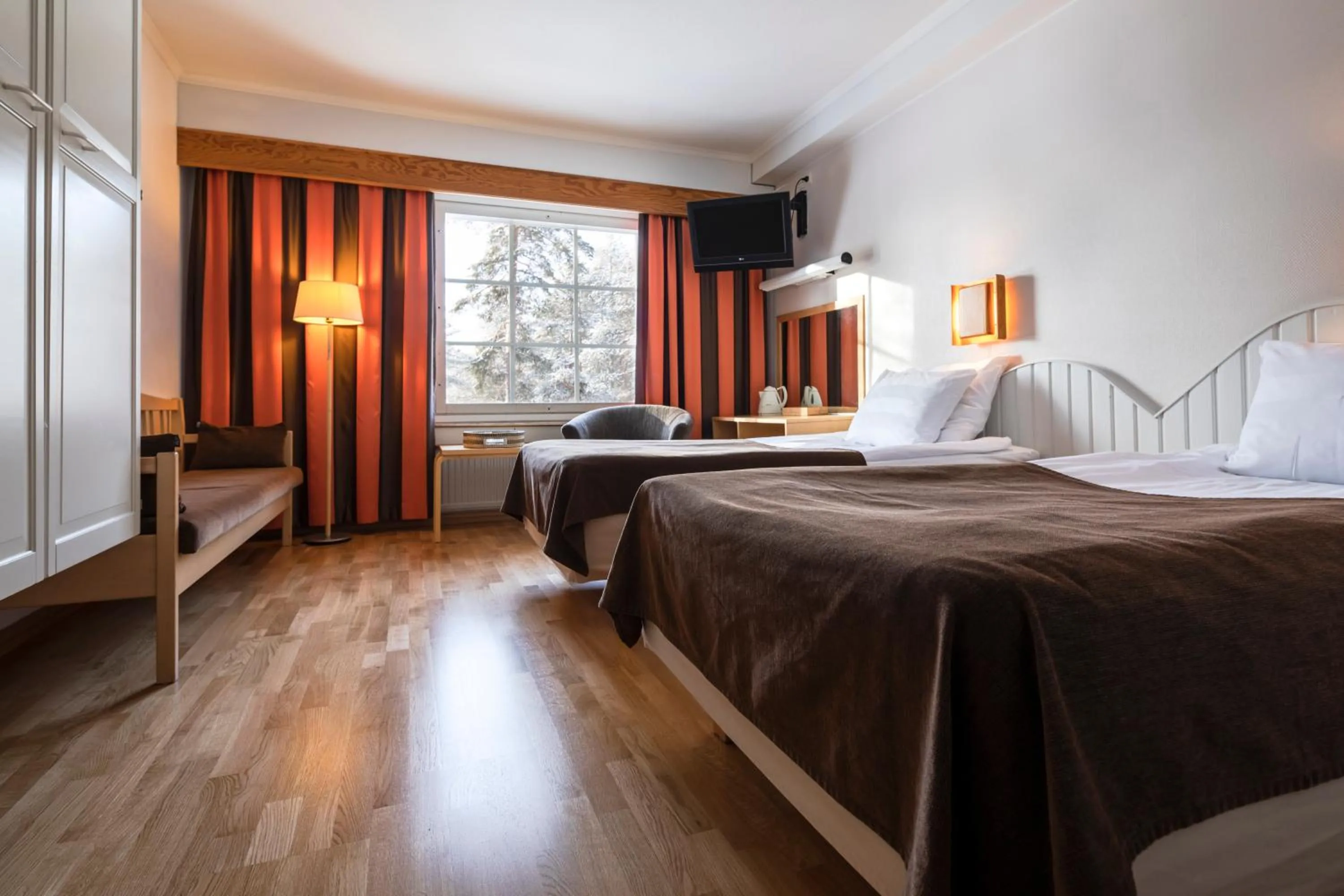 Photo of the whole room, Bed in Lapland Hotels Bear´s Lodge