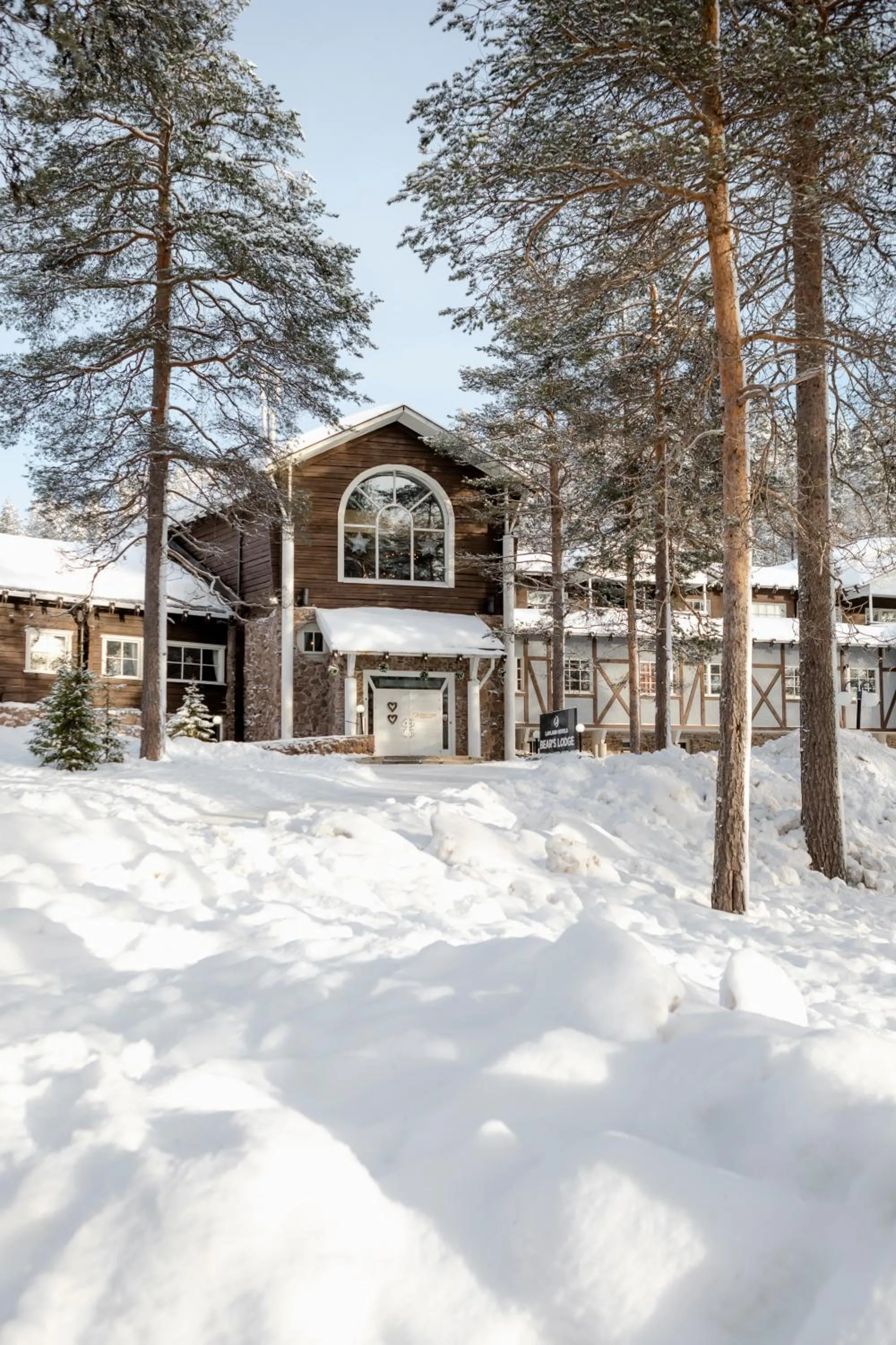 Property building in Lapland Hotels Bear´s Lodge