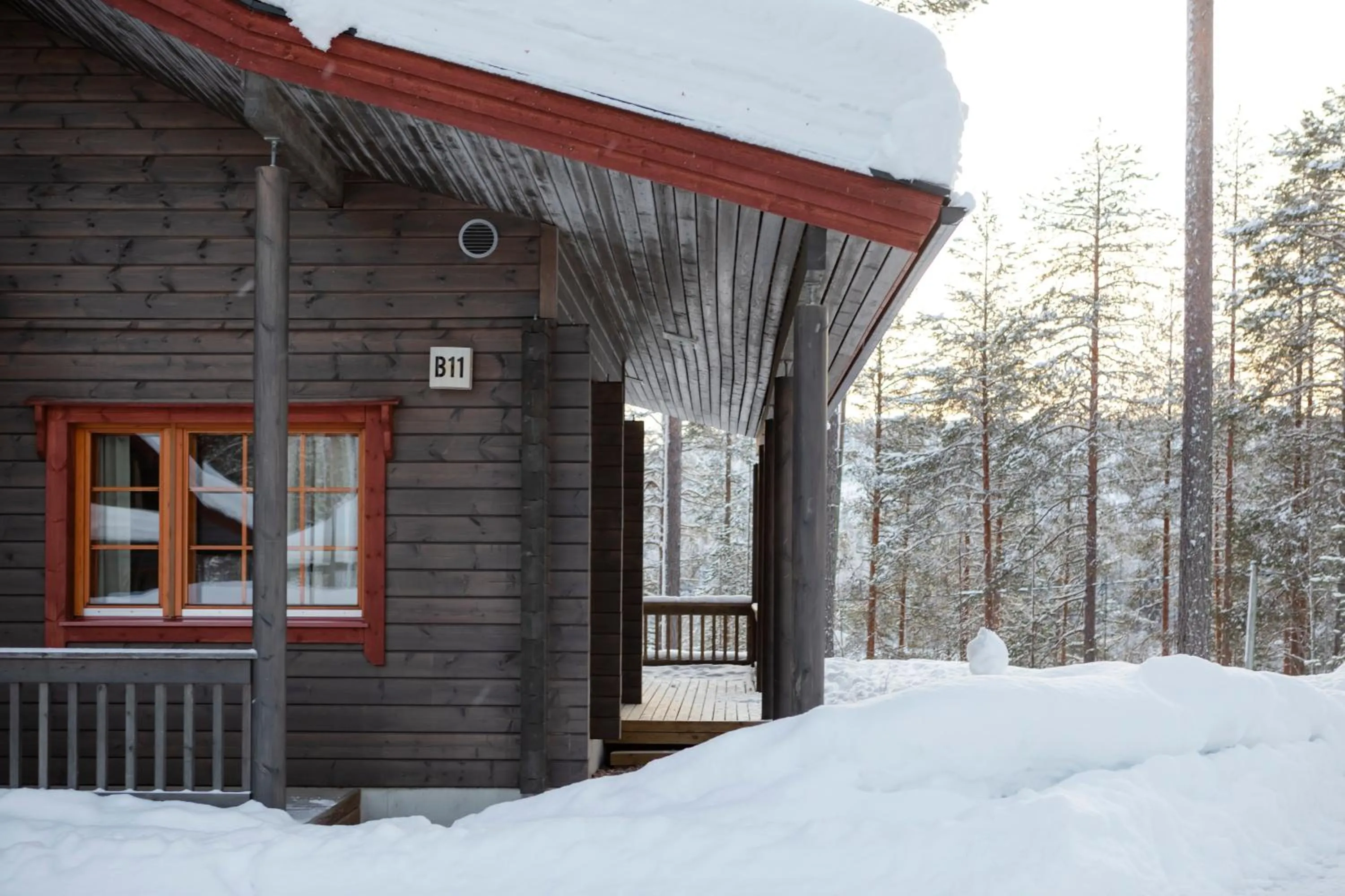 Facade/entrance in Lapland Hotels Bear´s Lodge