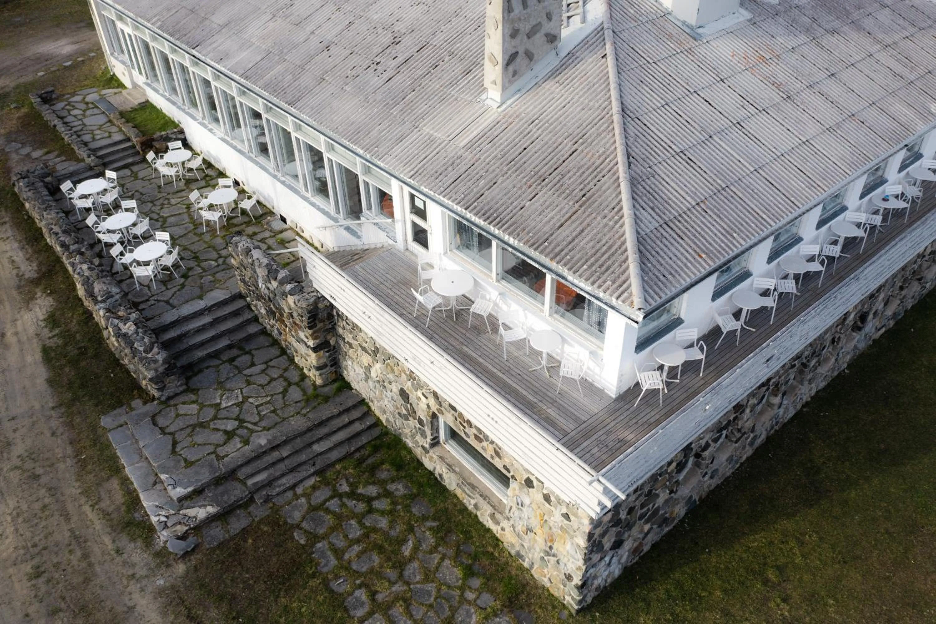 Balcony/Terrace in Lapland Hotels Kilpis