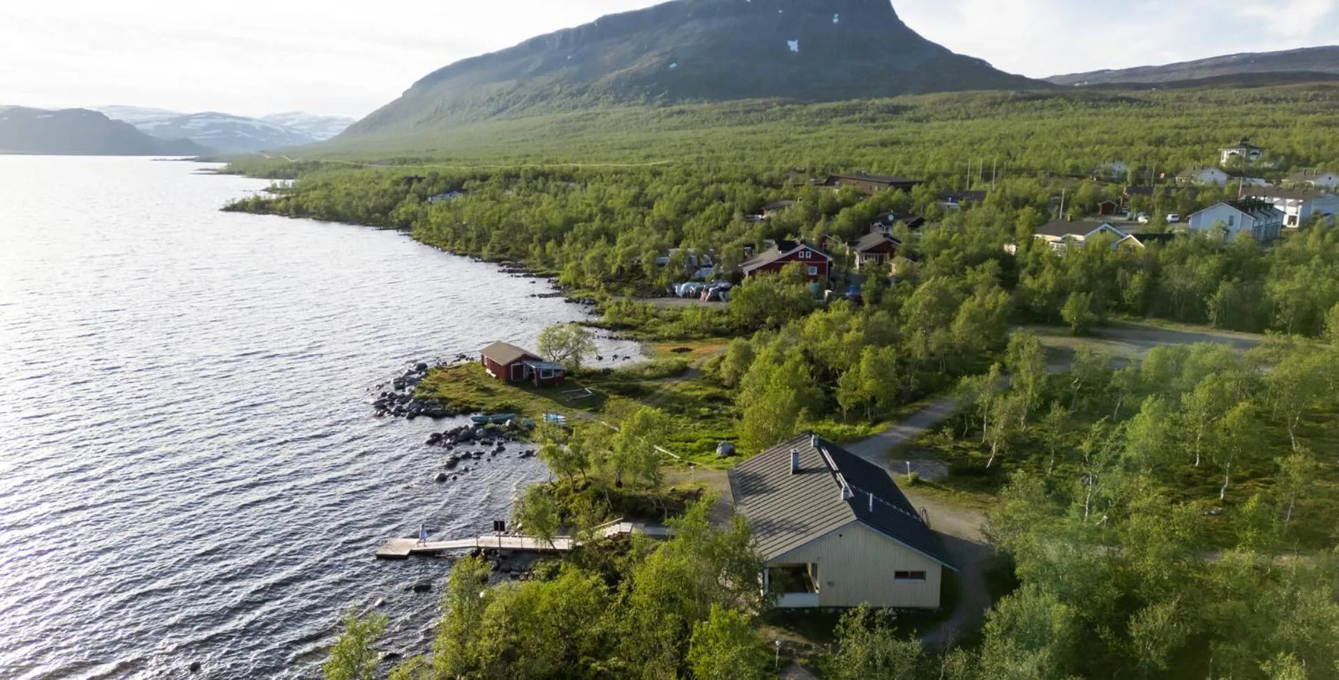 Bird's eye view in Lapland Hotels Kilpis