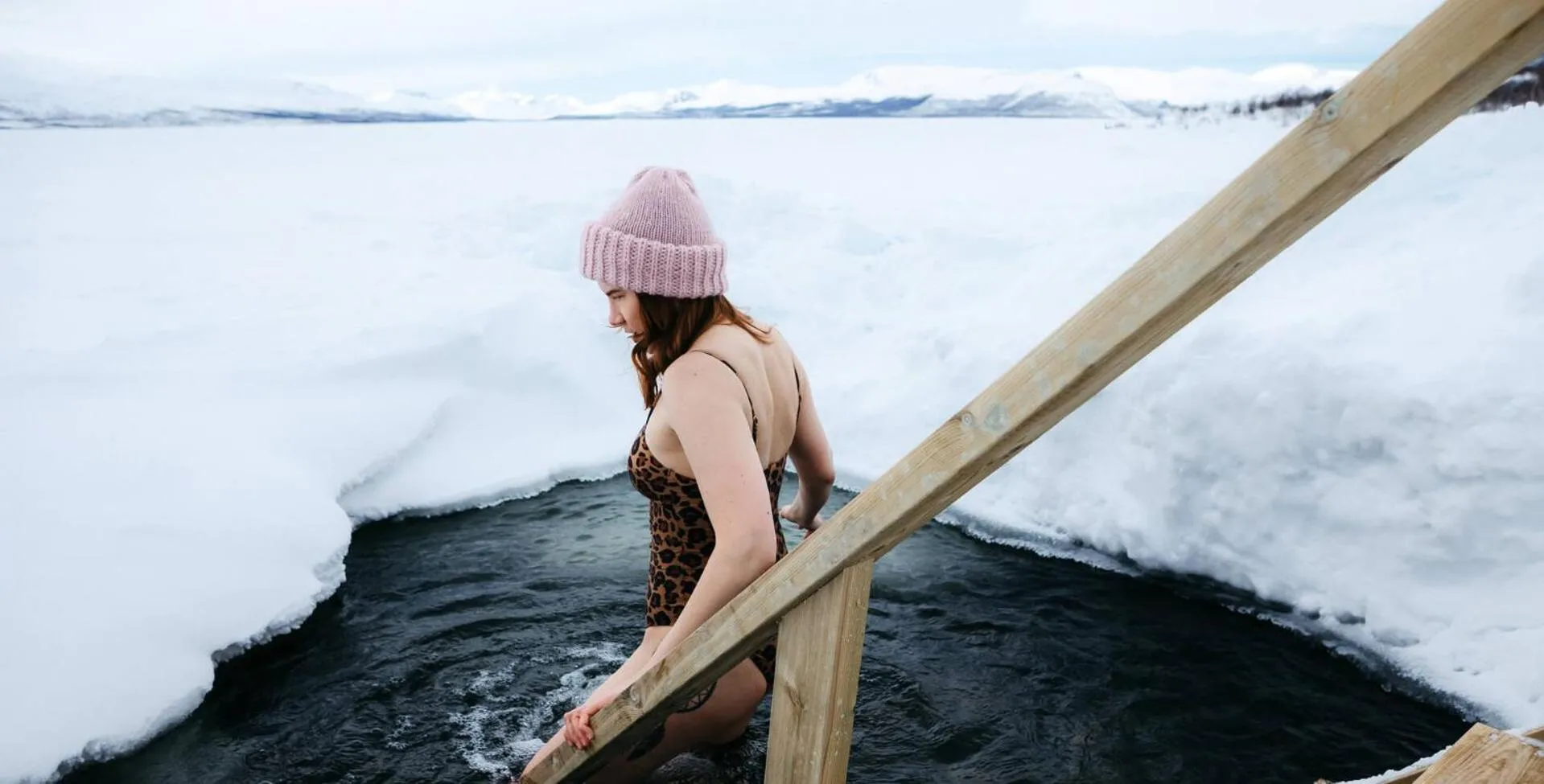 Beach in Lapland Hotels Kilpis