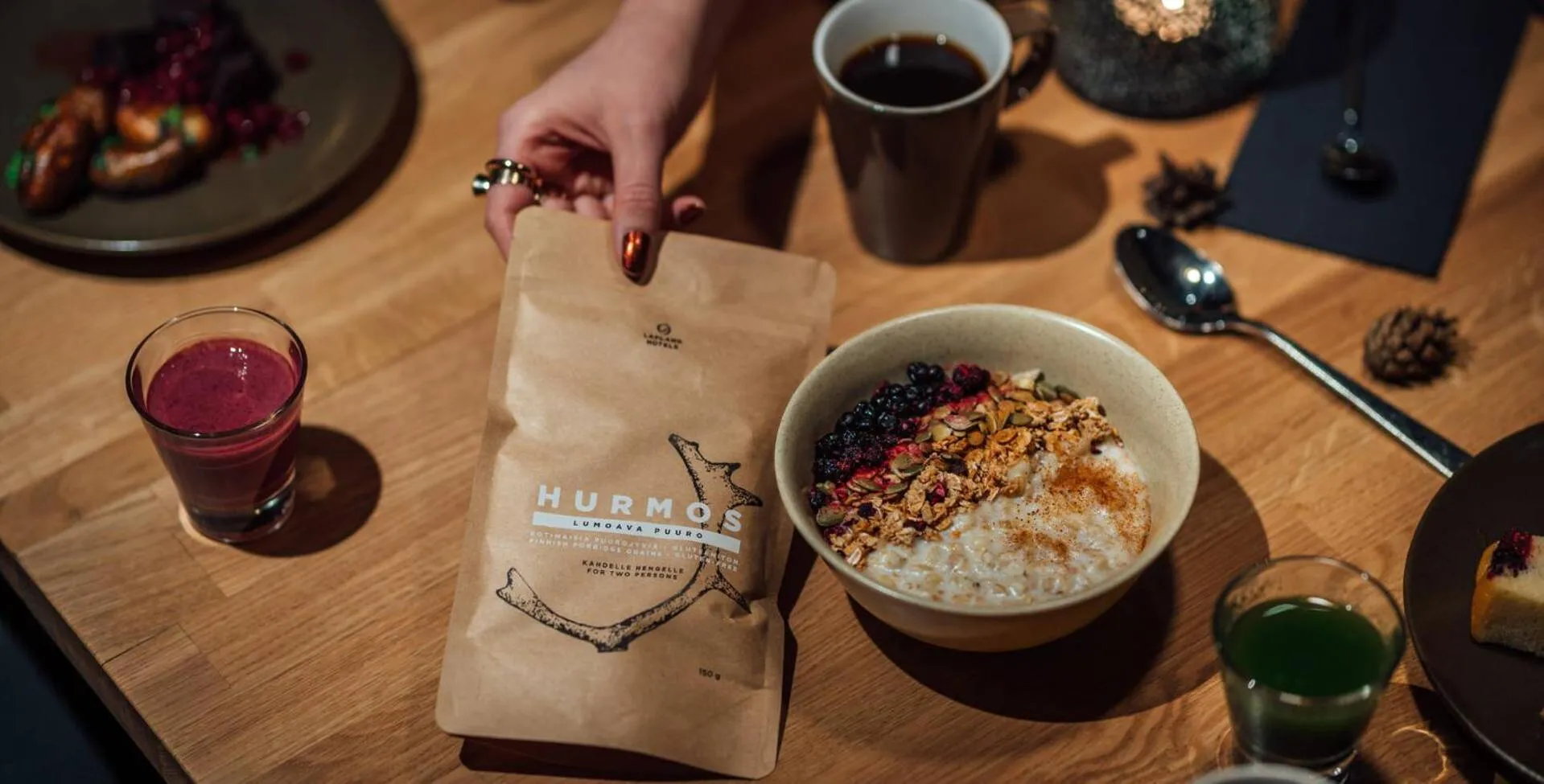 Breakfast in Lapland Hotels Kilpis