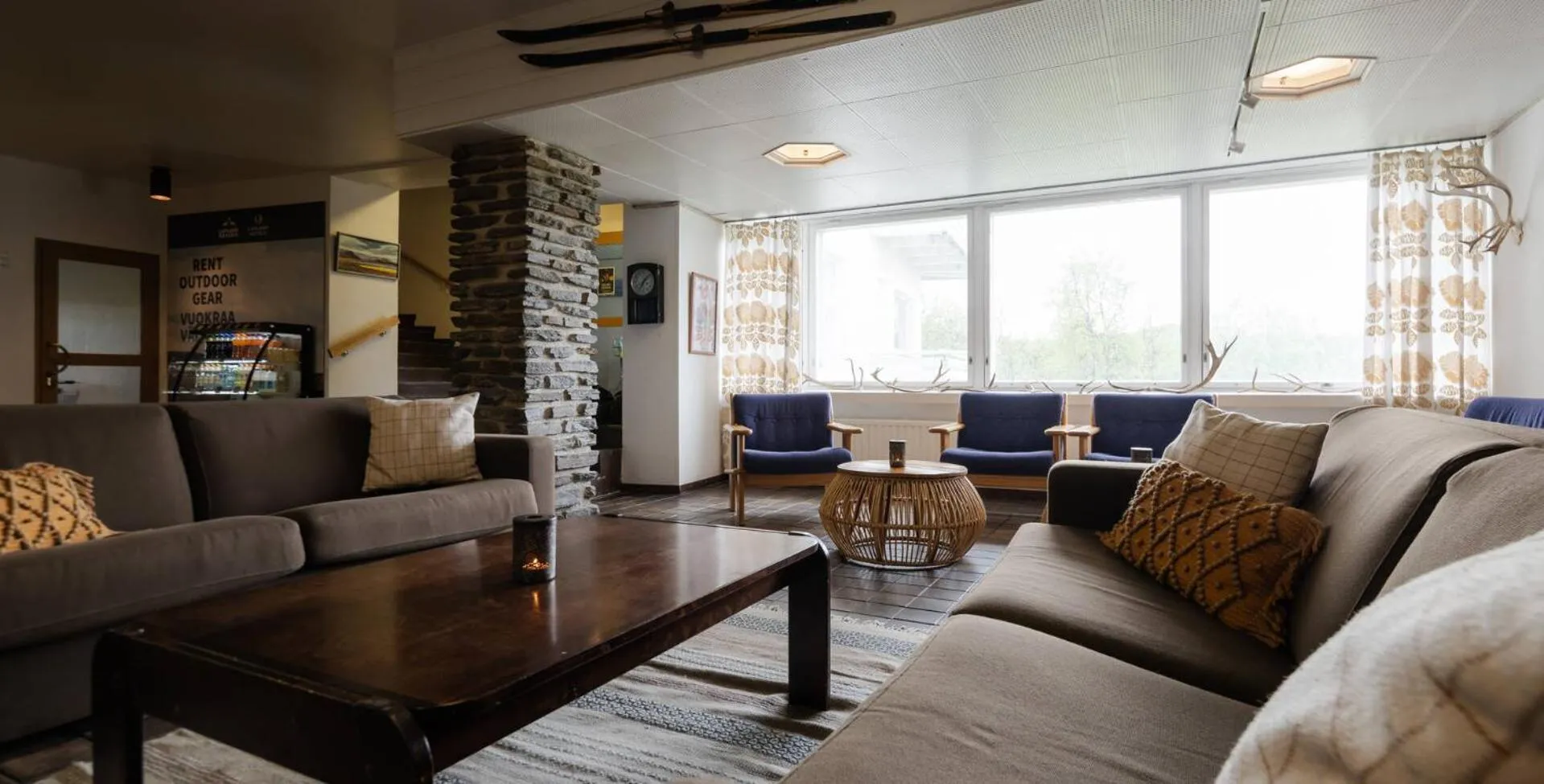 Lobby or reception in Lapland Hotels Kilpis