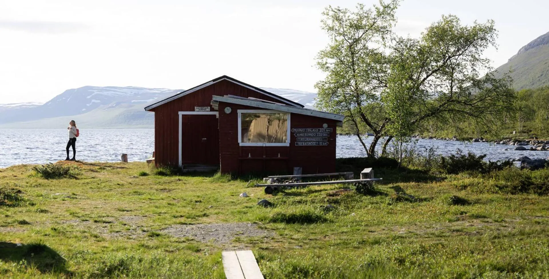 Property building in Lapland Hotels Kilpis