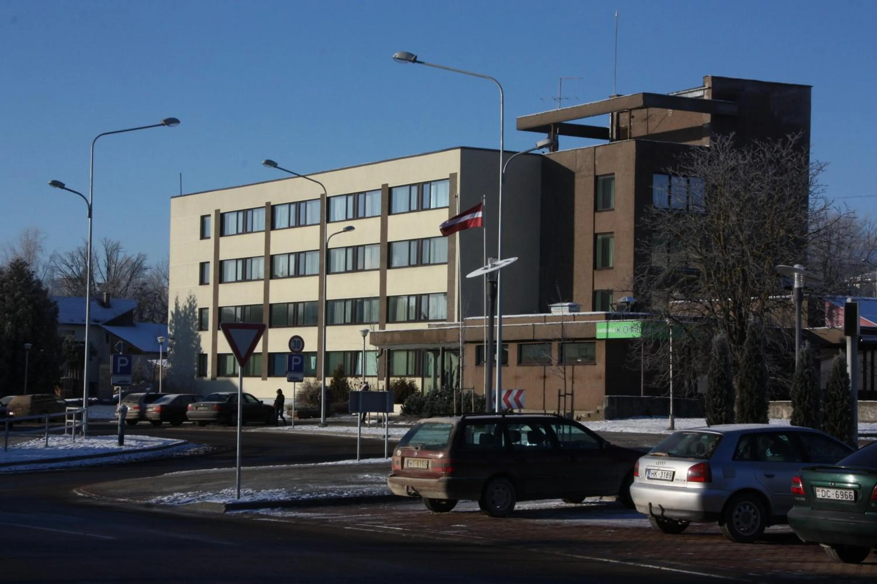 Facade/entrance in Hotel Madona