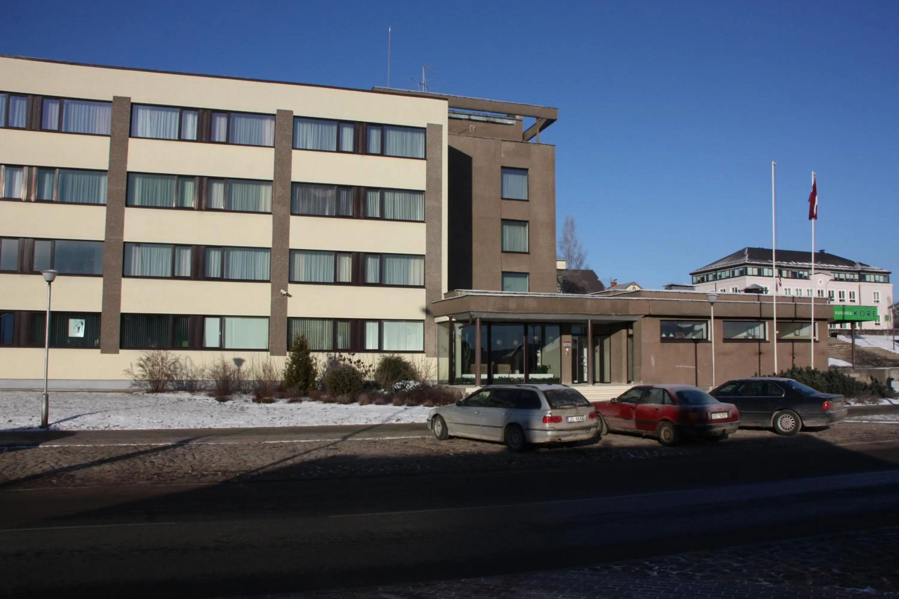 Facade/entrance in Hotel Madona