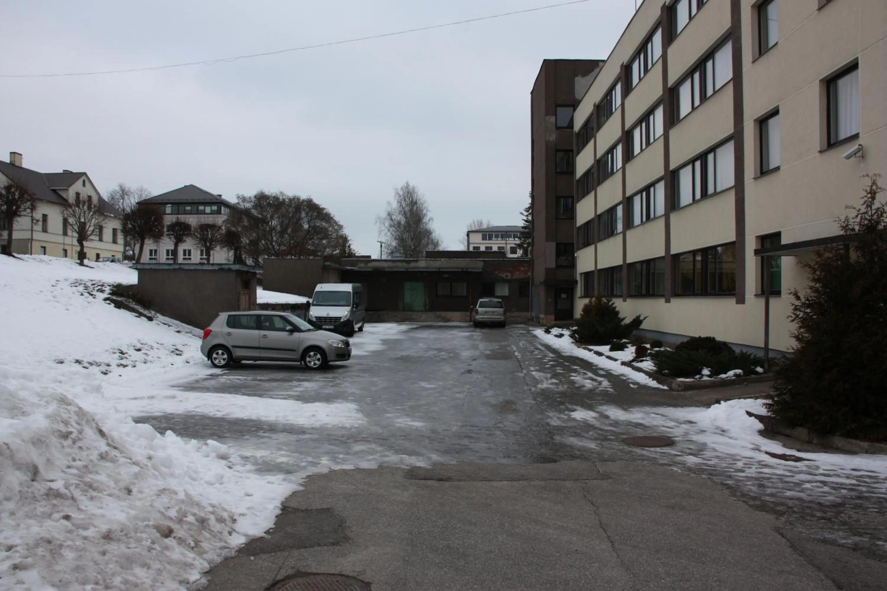 Property building in Hotel Madona