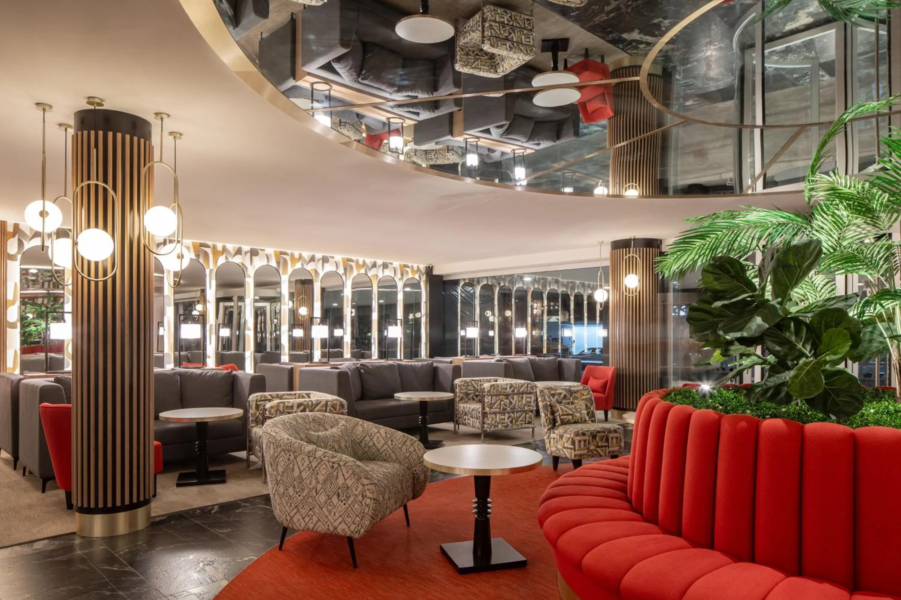 Lobby or reception in Hotel Real del Rio