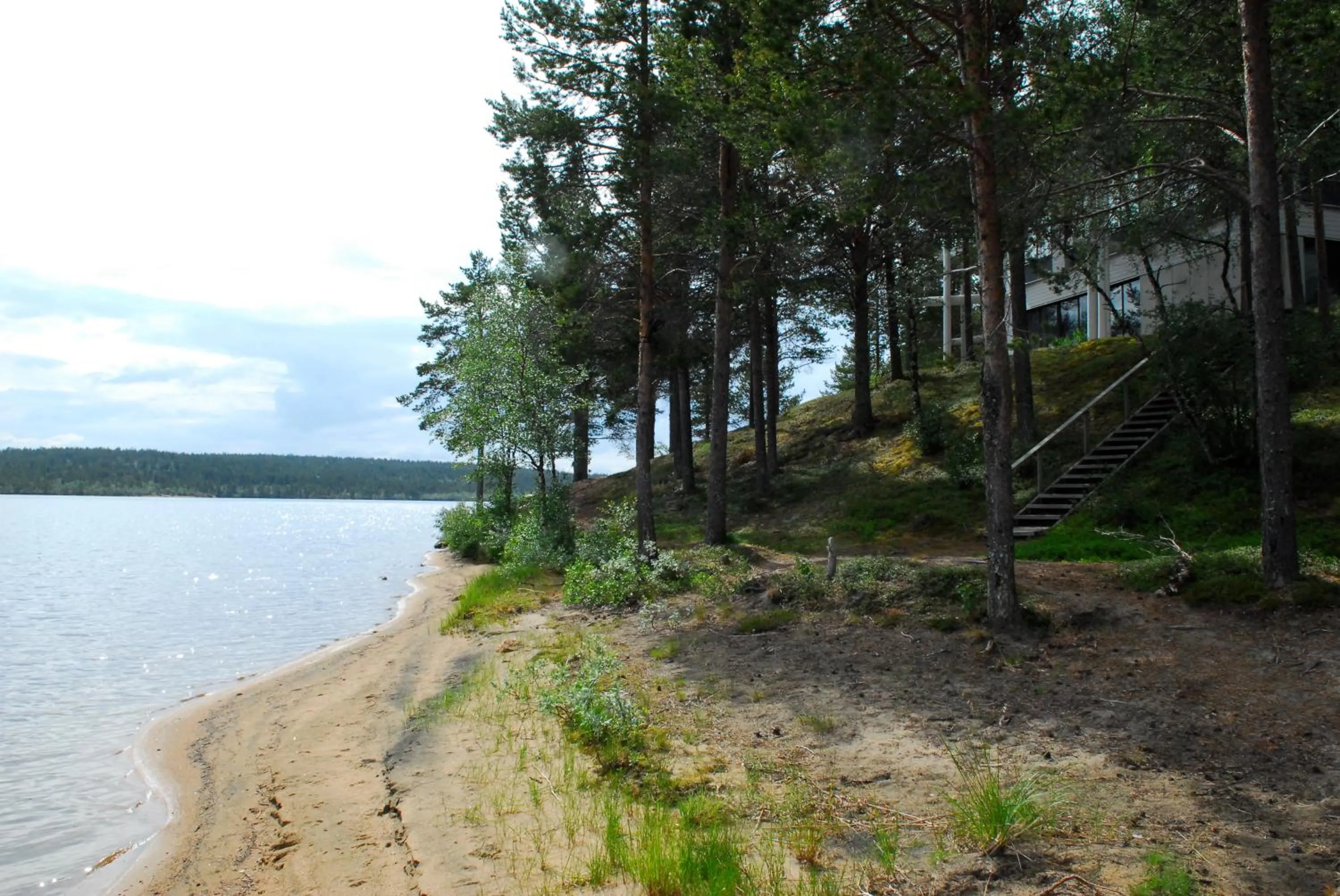 Beach in Lapland Hotels Hetta