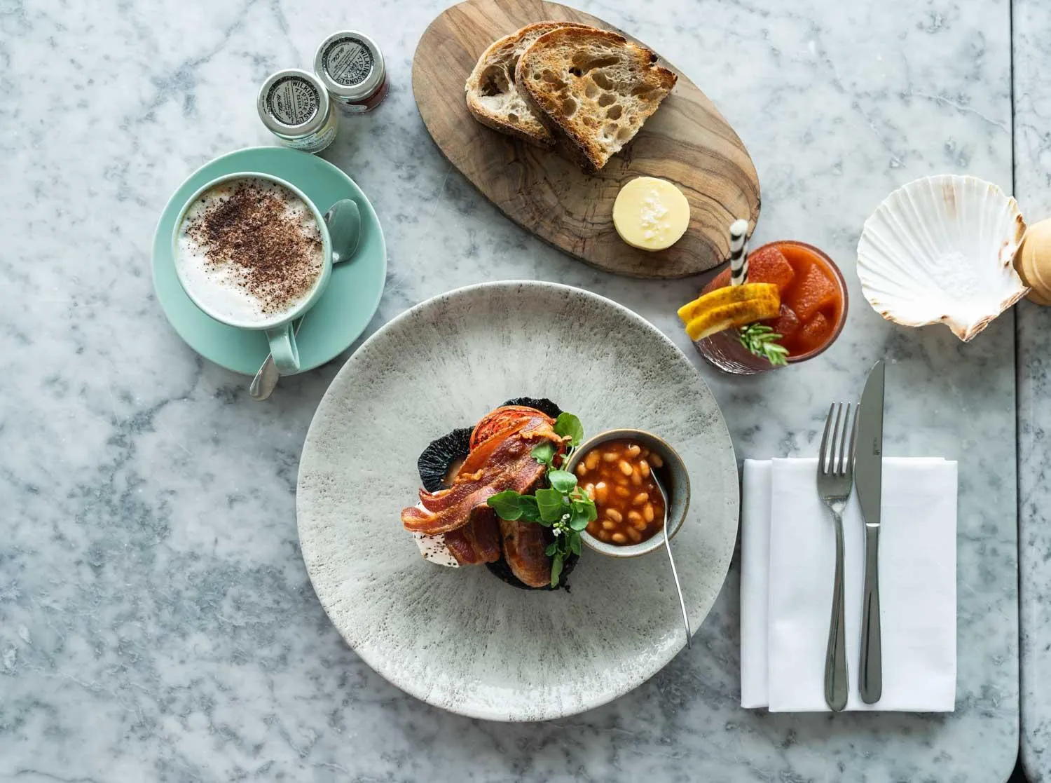 Restaurant/places to eat in Rocksalt Rooms