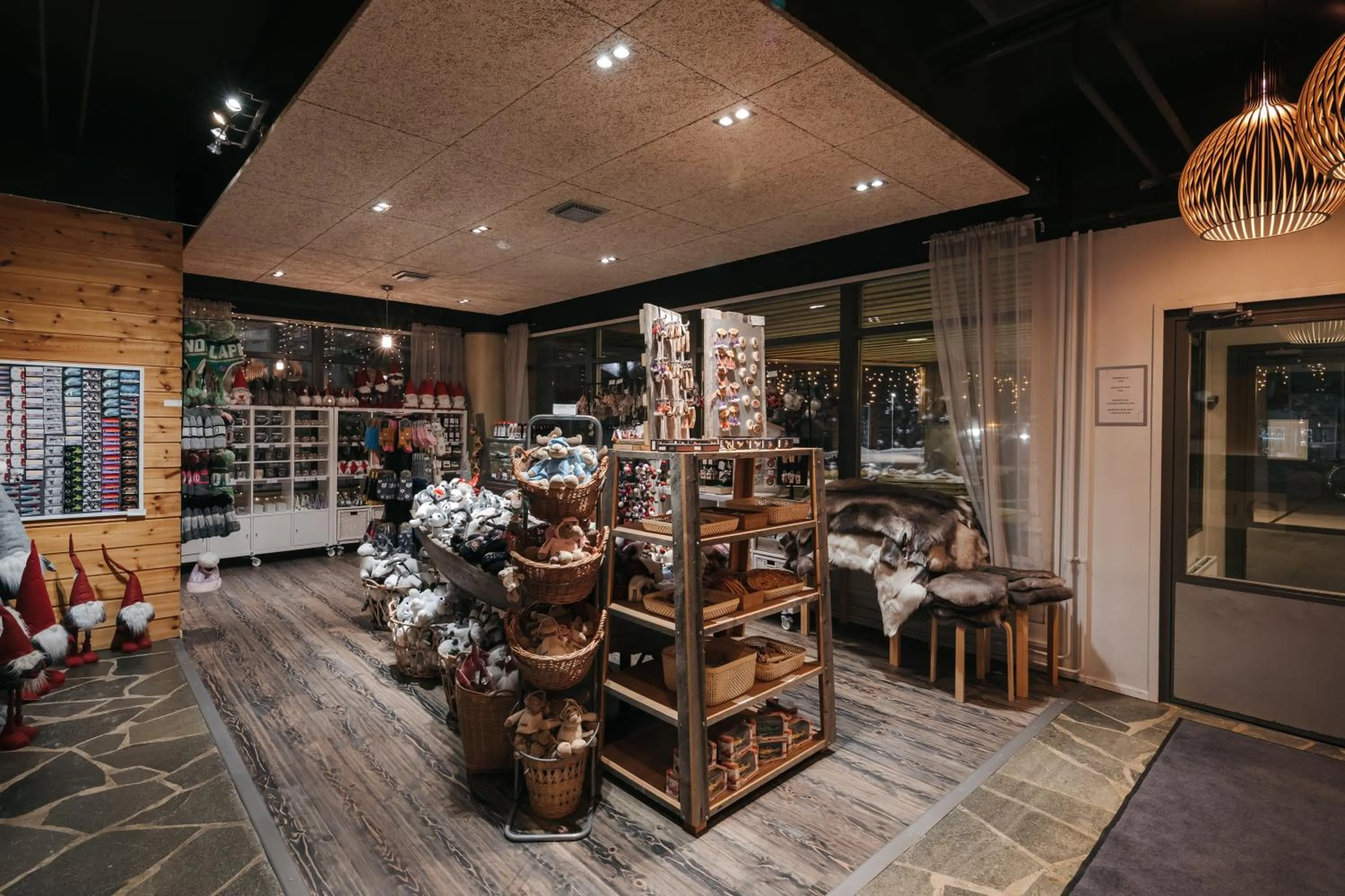 Shopping Area in Lapland Hotels Ylläskaltio