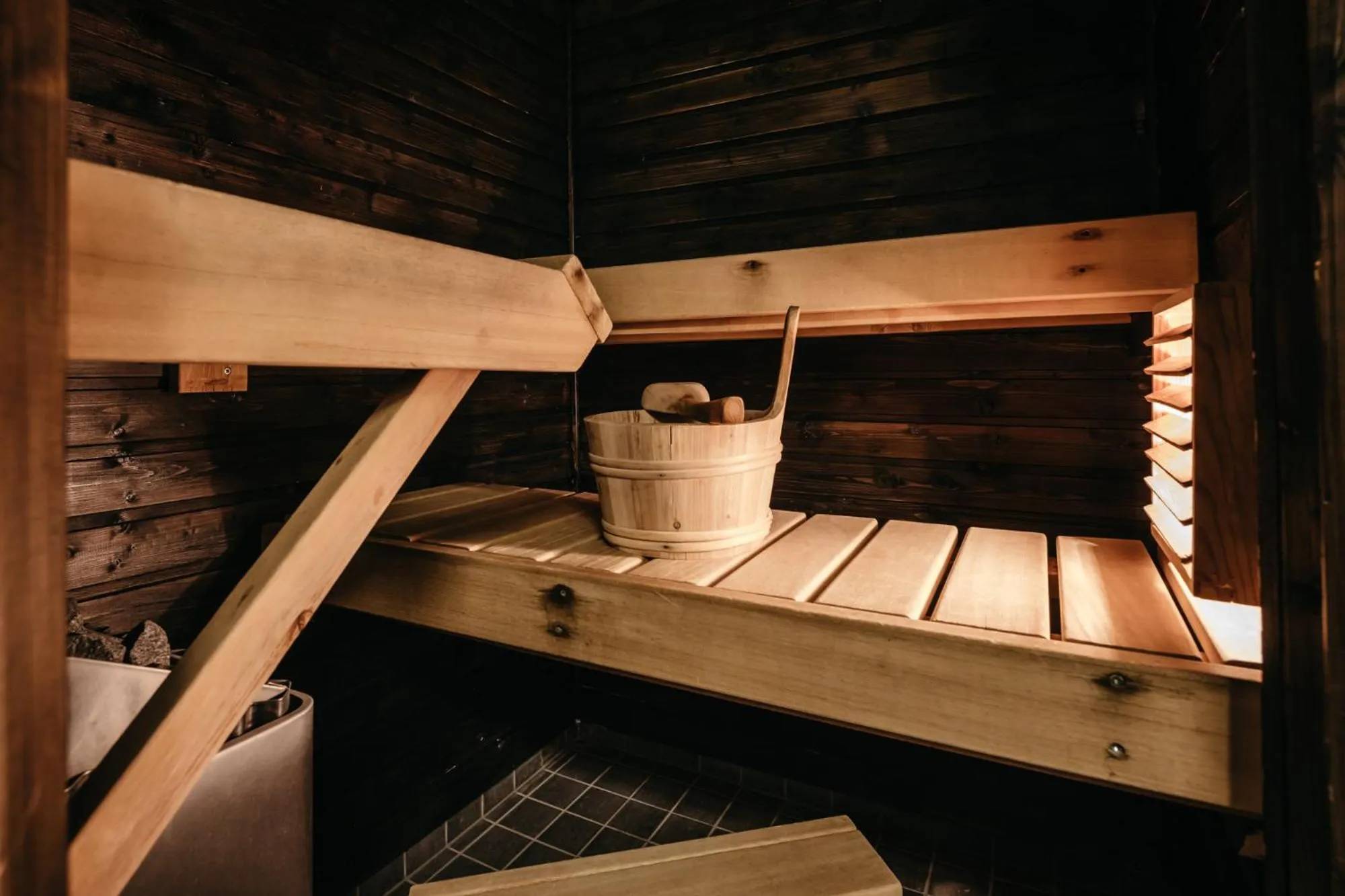 Sauna in Lapland Hotels Ylläskaltio
