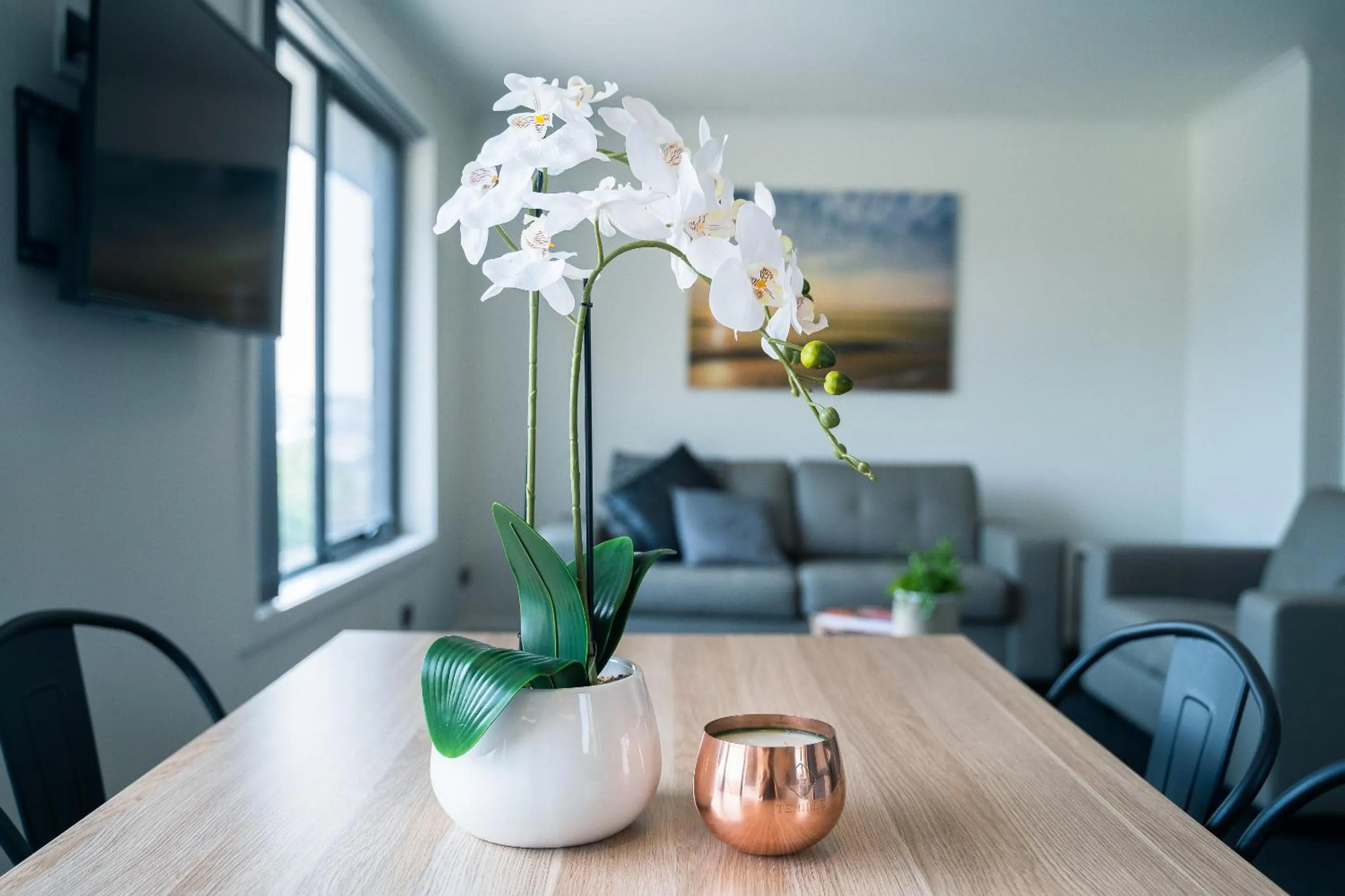 Living room in Youngtown Executive Apartments - 2BR included, Free Parking & Wifi, Sofa Bed & Cot fee applies