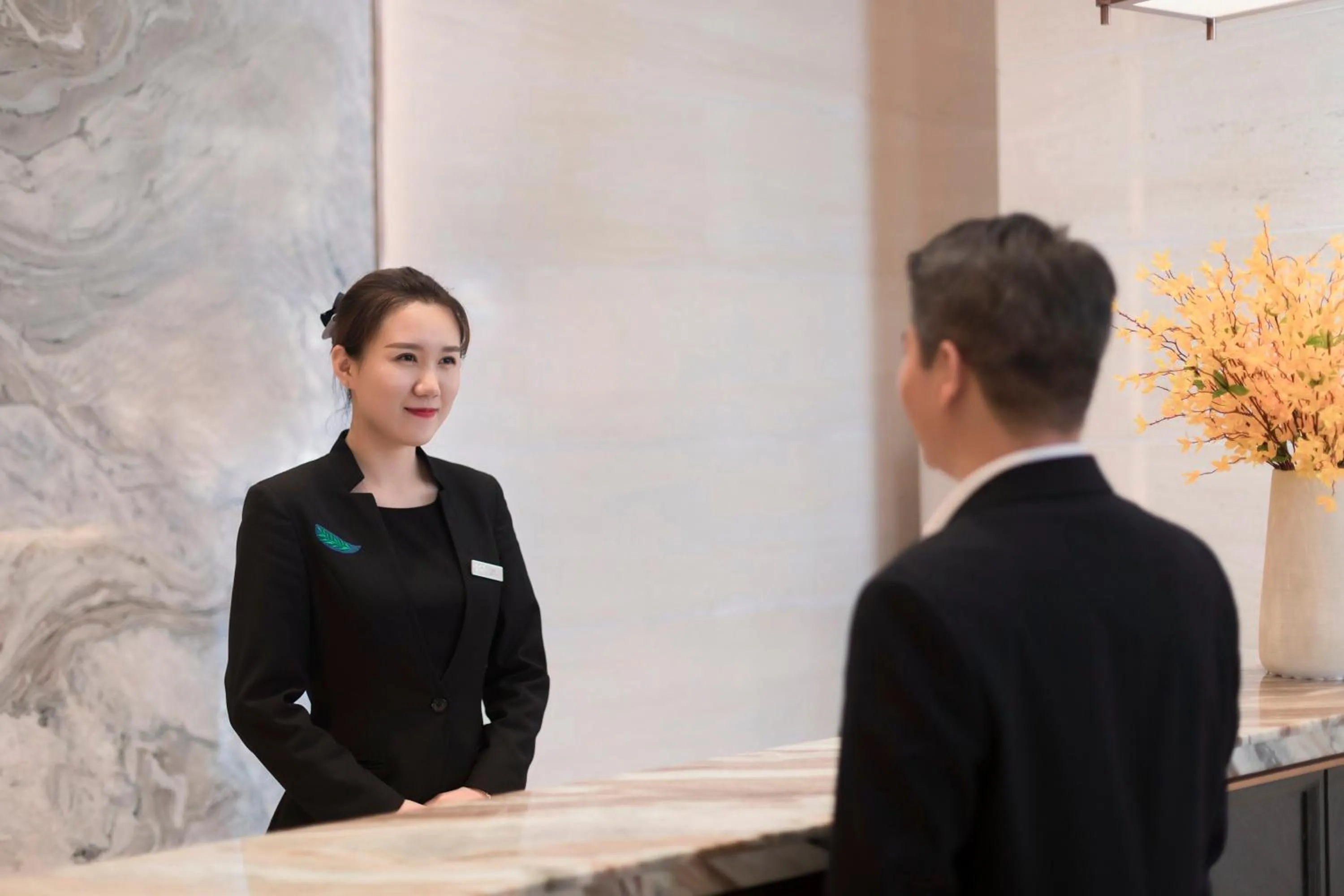 Staff in Shenyang Huaqiang Novlion Hotel