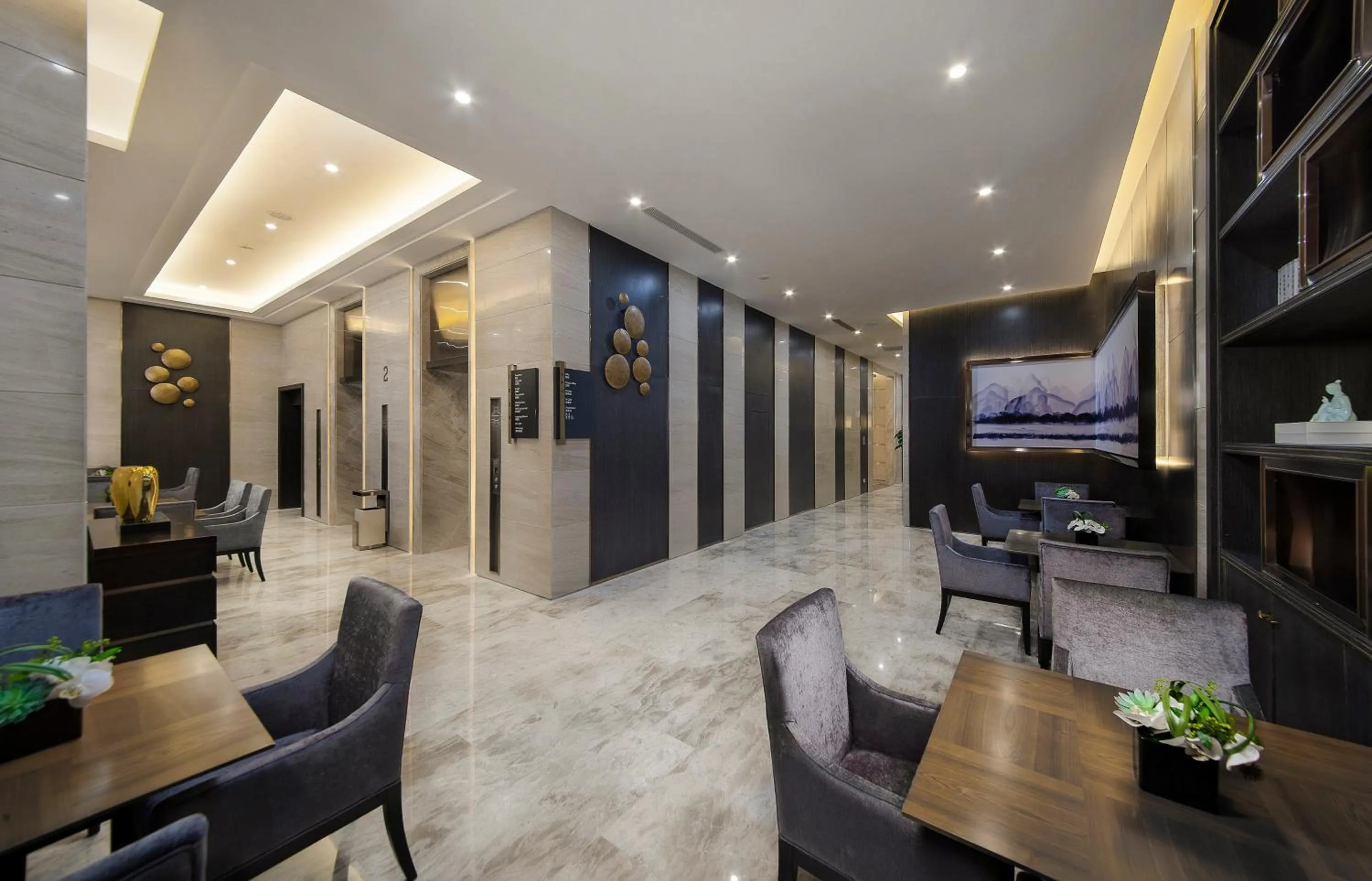 Seating area in Shenyang Huaqiang Novlion Hotel