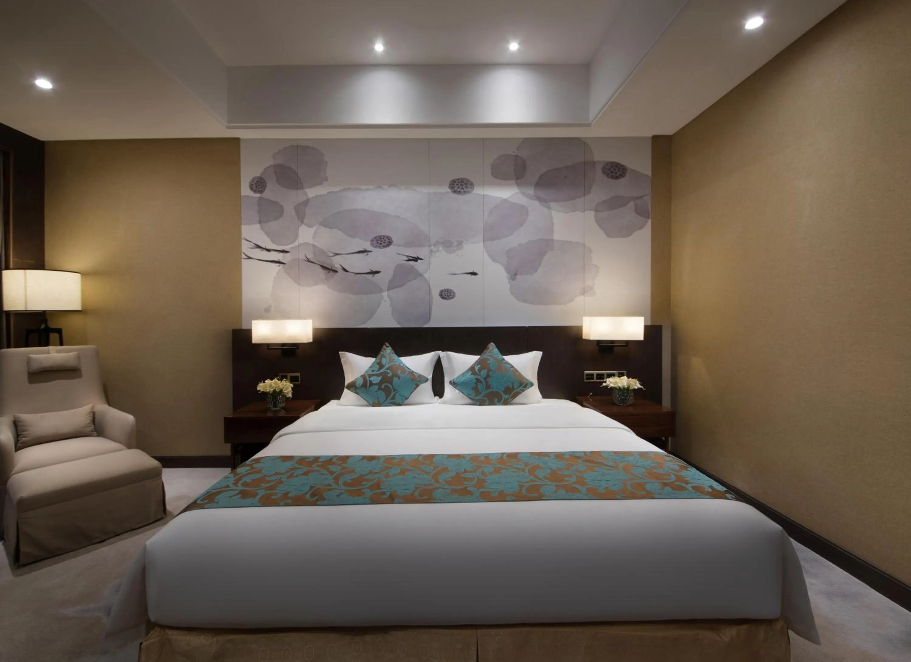 Decorative detail in Shenyang Huaqiang Novlion Hotel