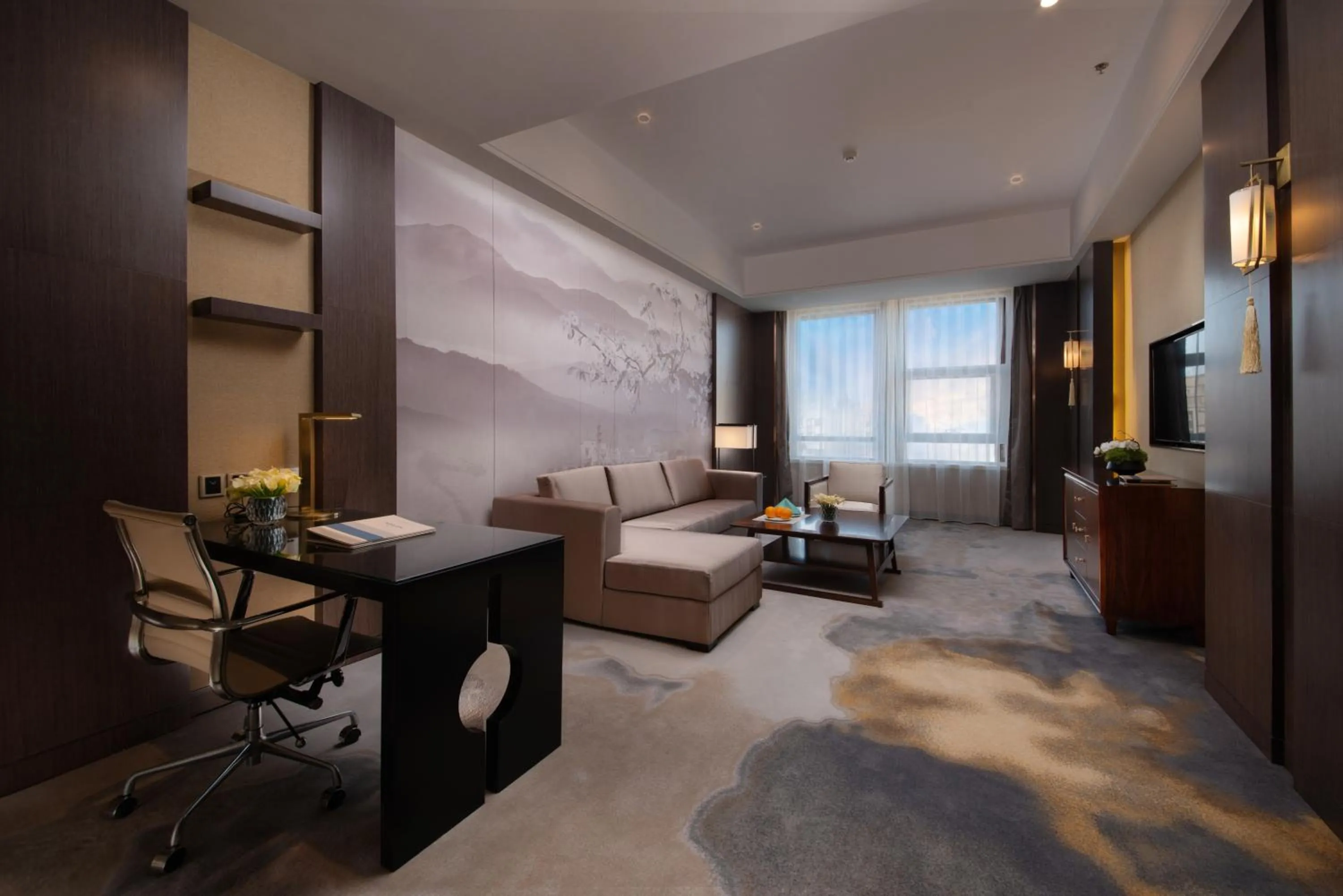 Living room in Shenyang Huaqiang Novlion Hotel