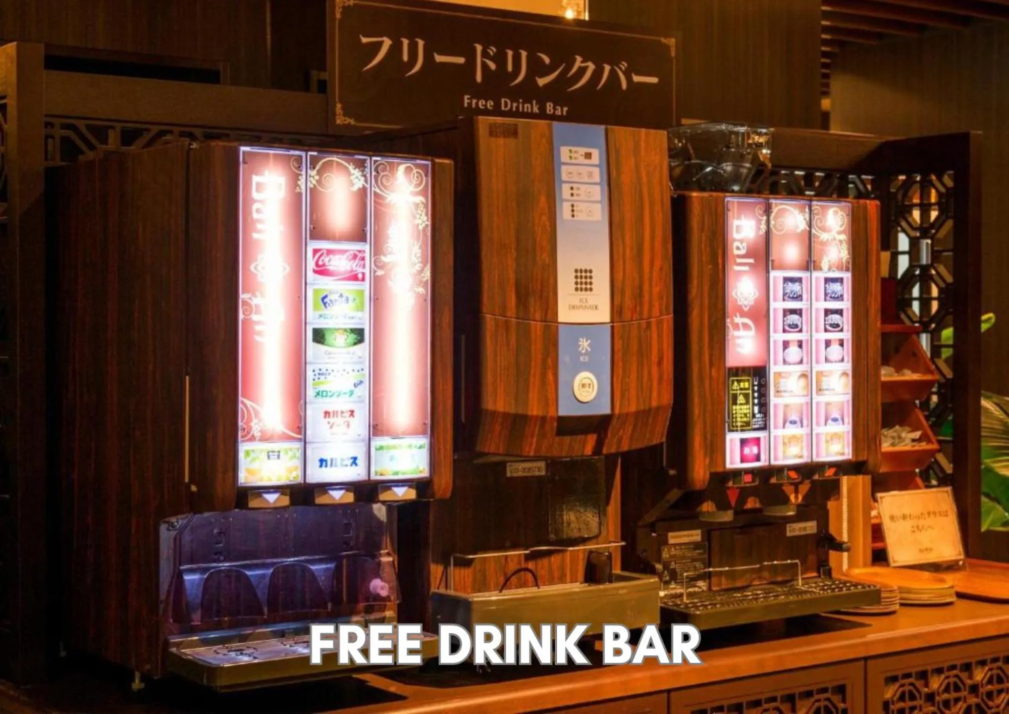 Food and drinks in HOTEL PetitBali Higashi-Shinjuku