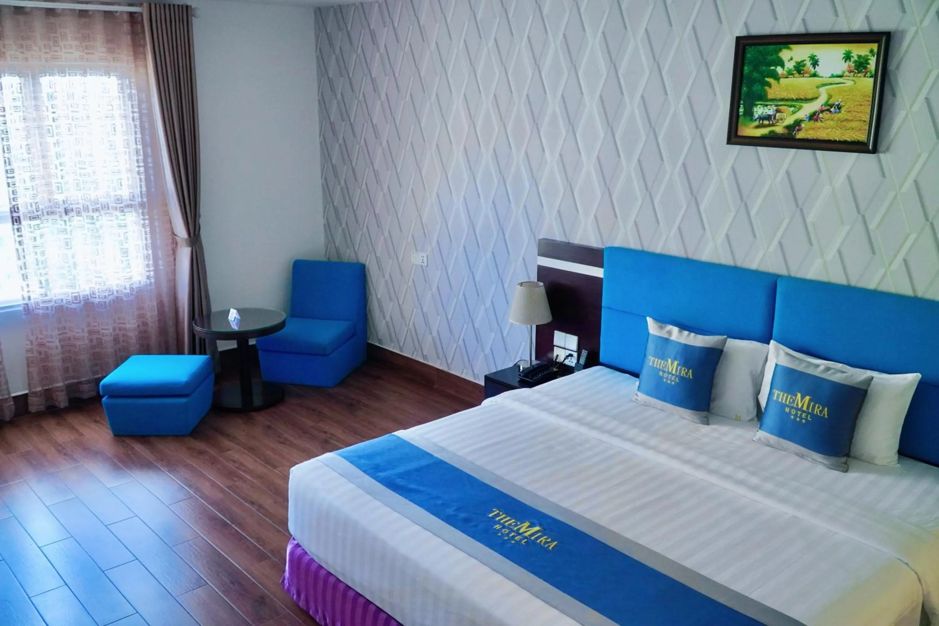 Bed in The Mira Boutique Hotel