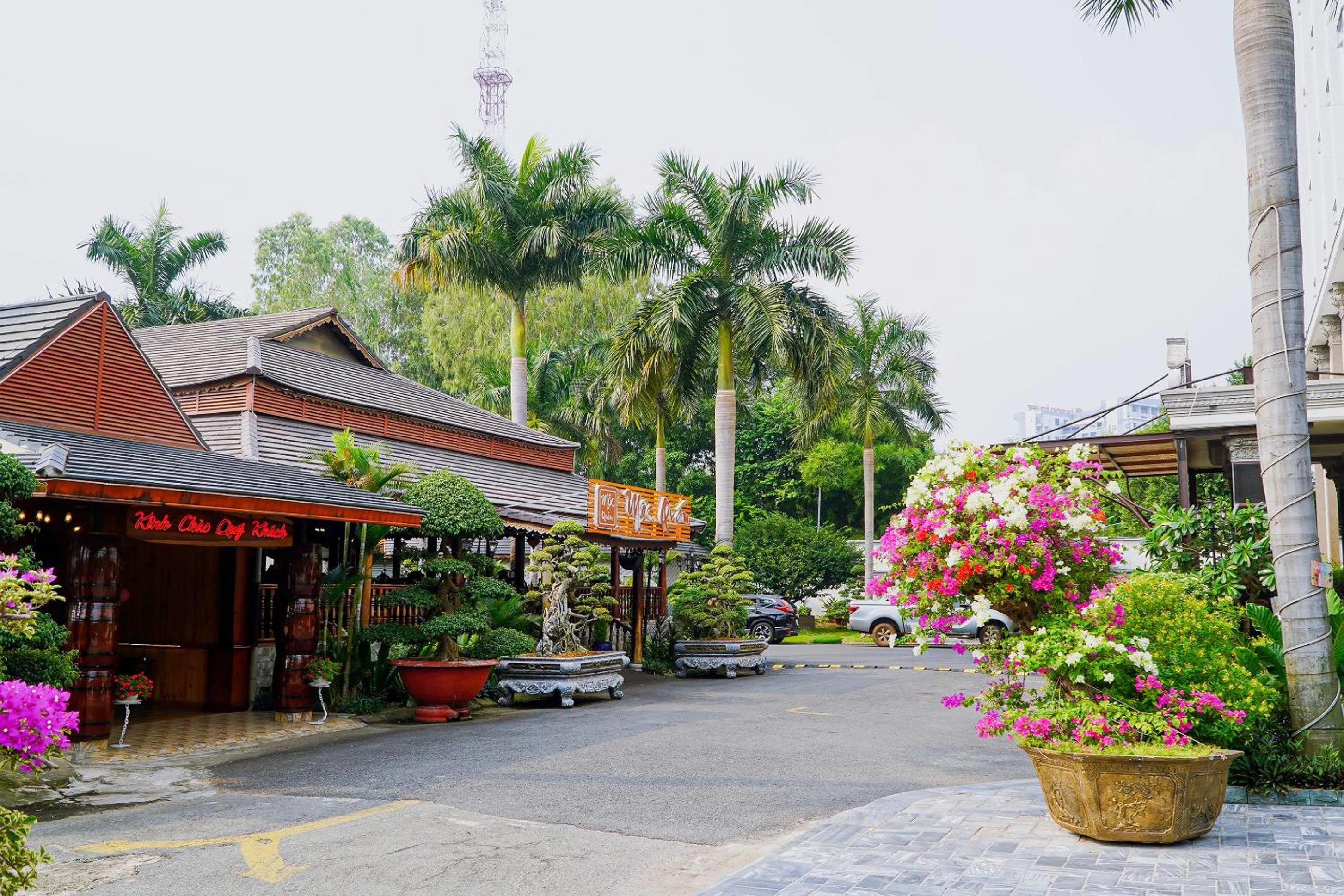 Garden in The Mira Boutique Hotel