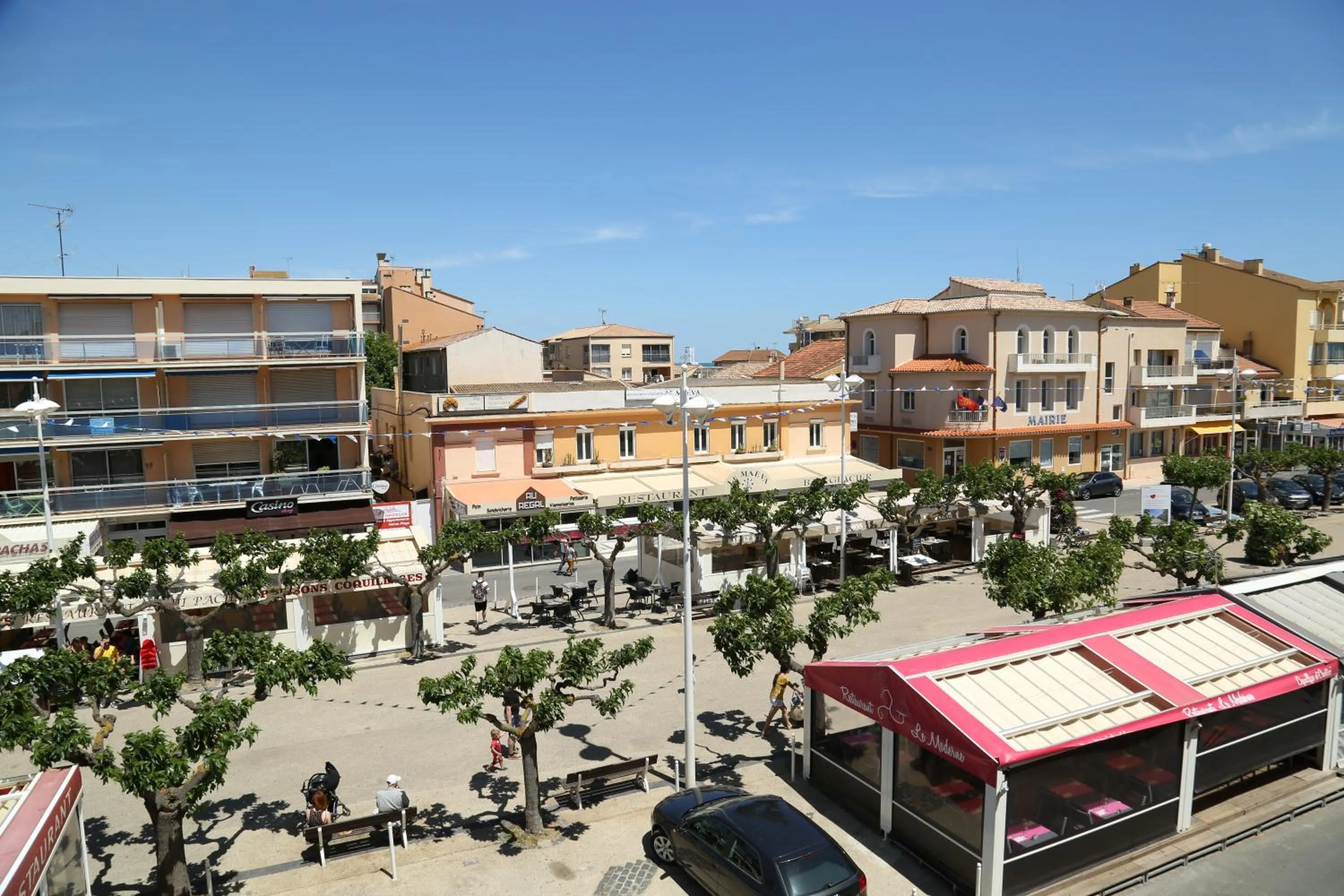 City view in Résidence Moderne