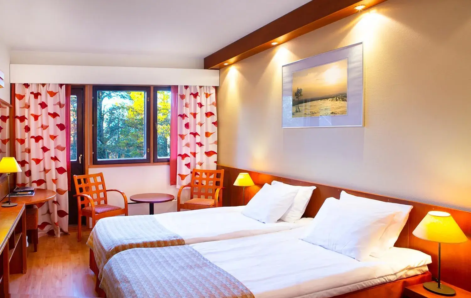 Standard Twin Room in Lapland Hotels Riekonlinna Standard Twin Room in Lapland Hotels Riekonlinna