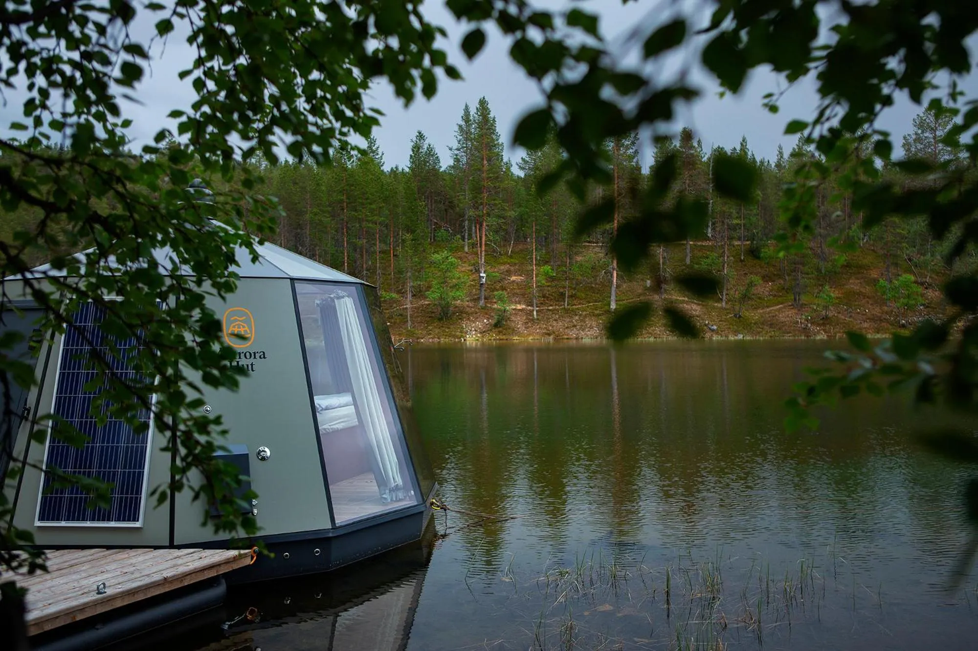Lake view in Lapland Hotels Riekonlinna