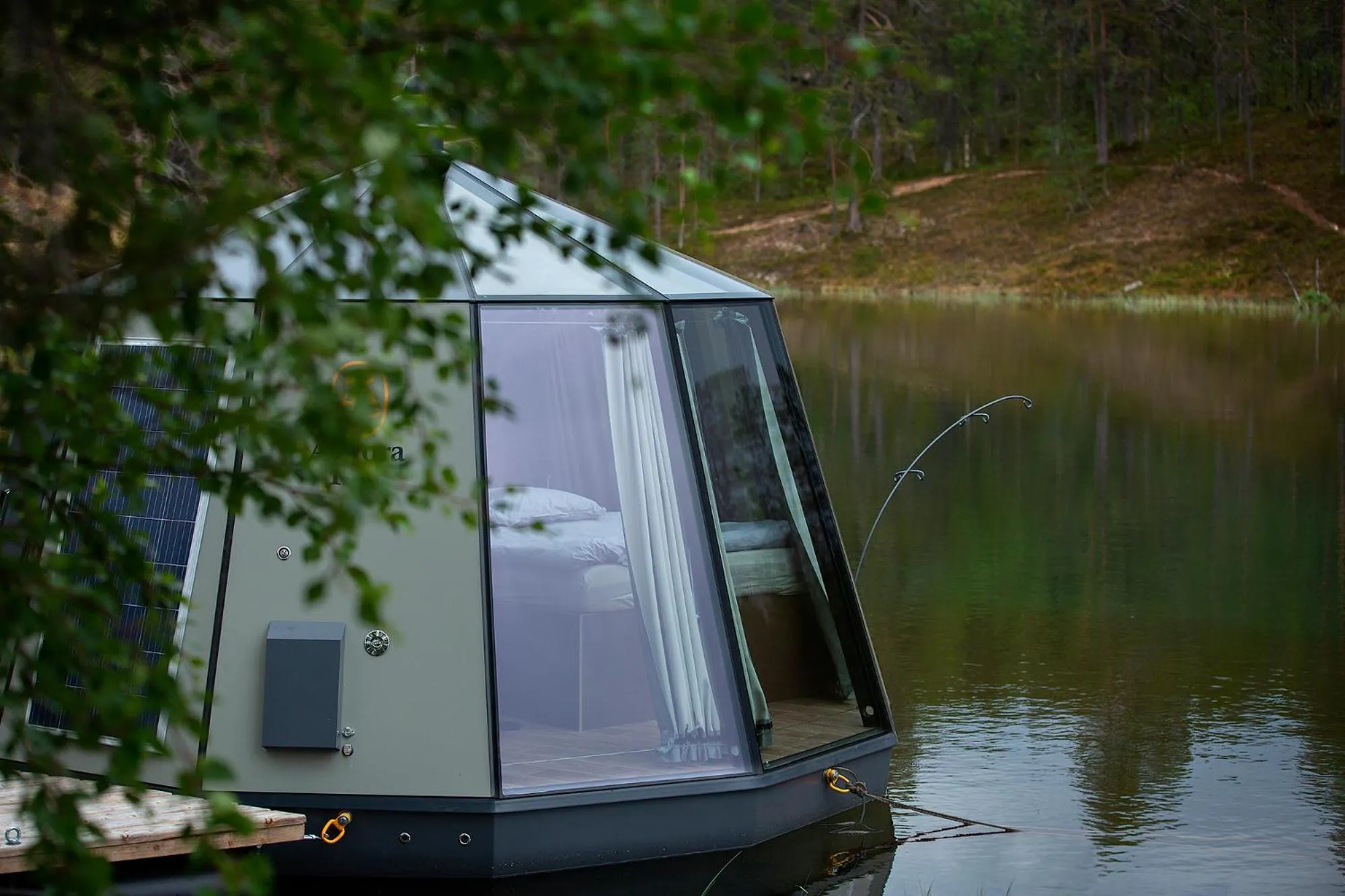 Lake view in Lapland Hotels Riekonlinna