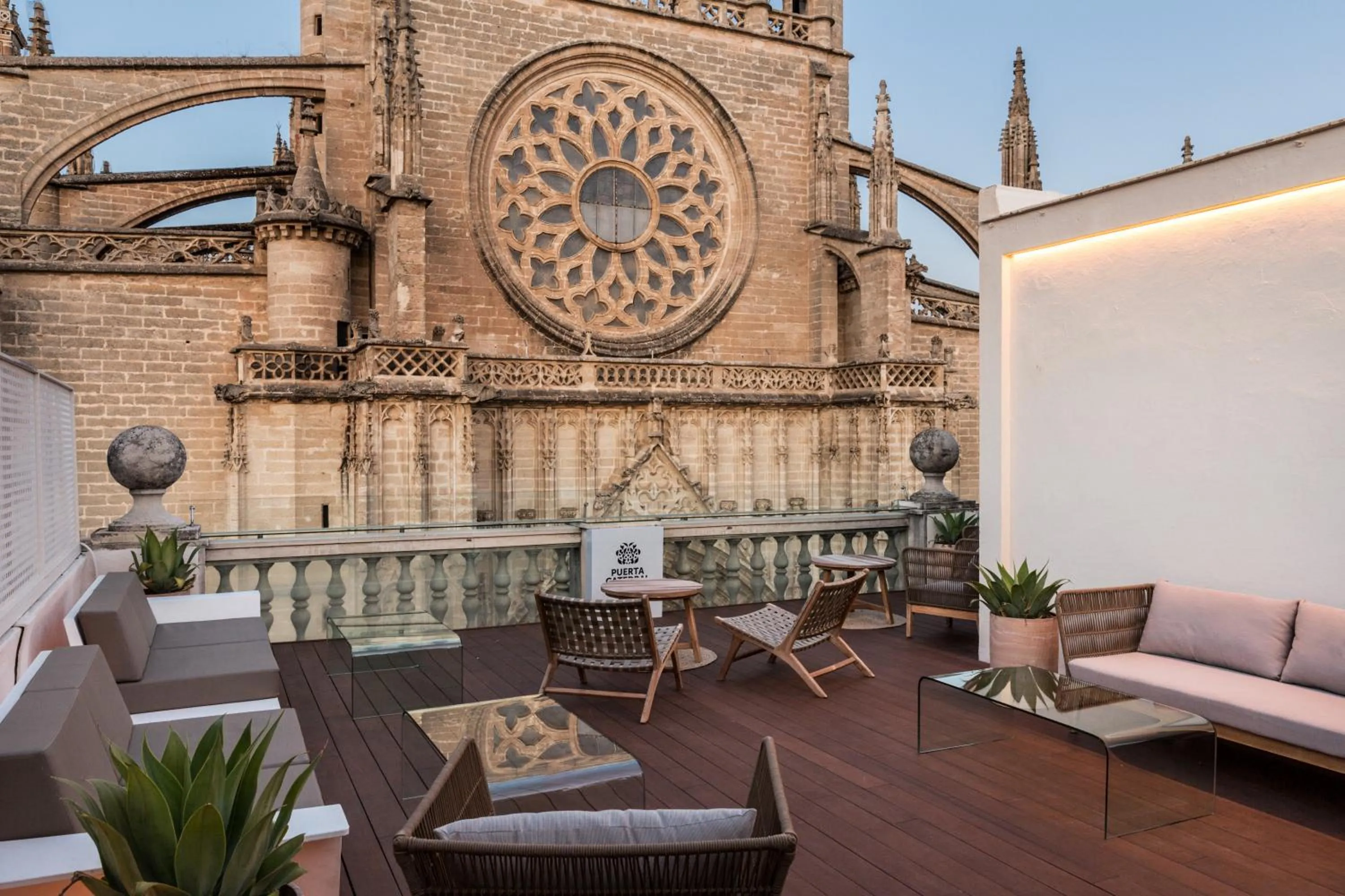 Balcony/Terrace in Puerta Catedral Suites