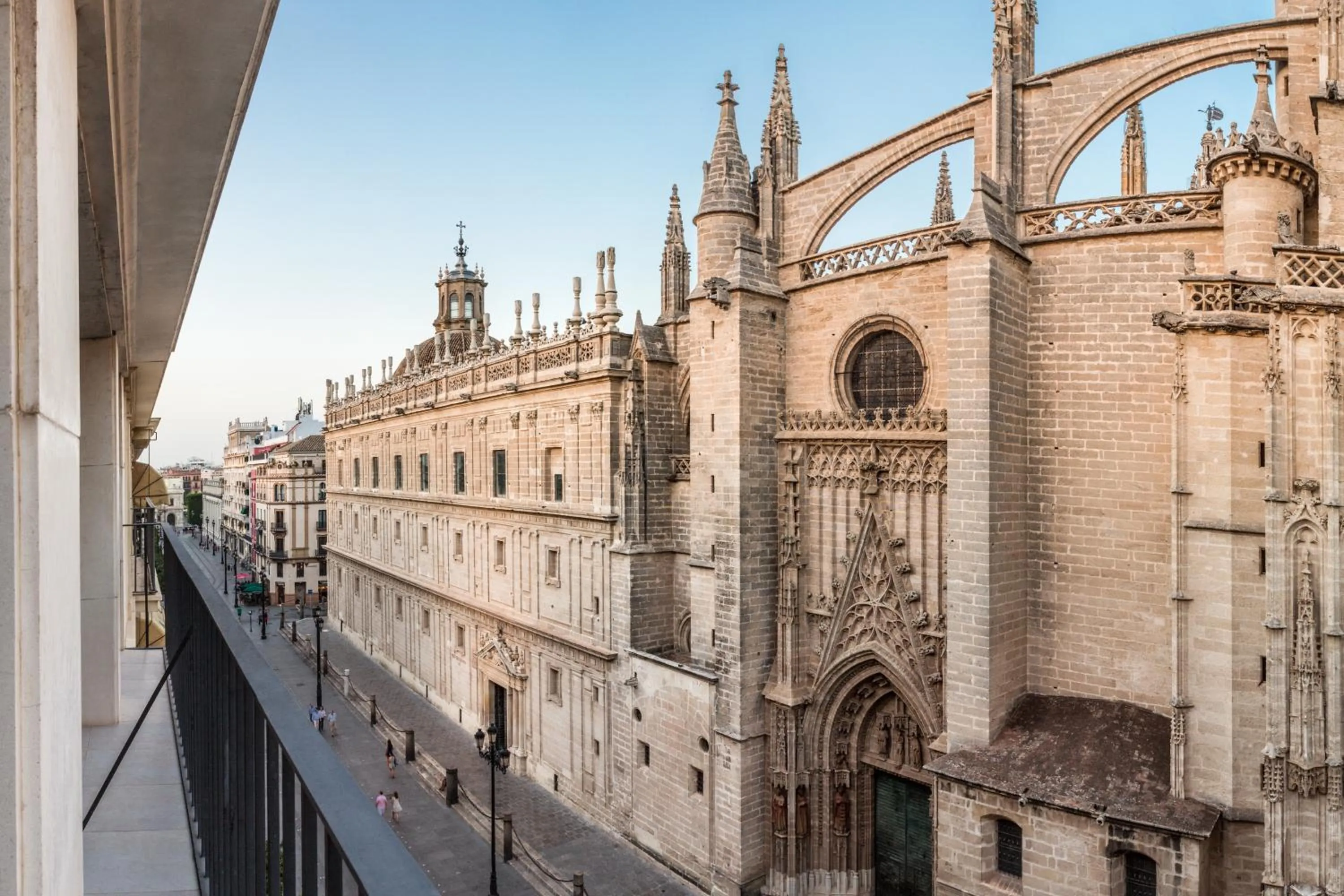 Decorative detail in Puerta Catedral Suites
